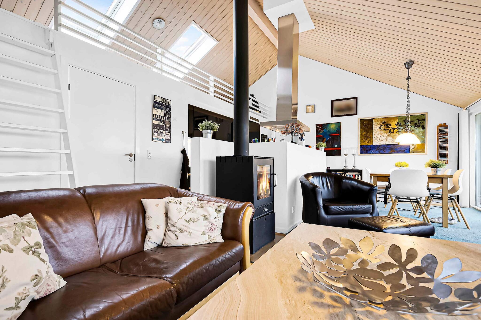 4 Sterne Ferienhaus in Brovst-Innenbereich