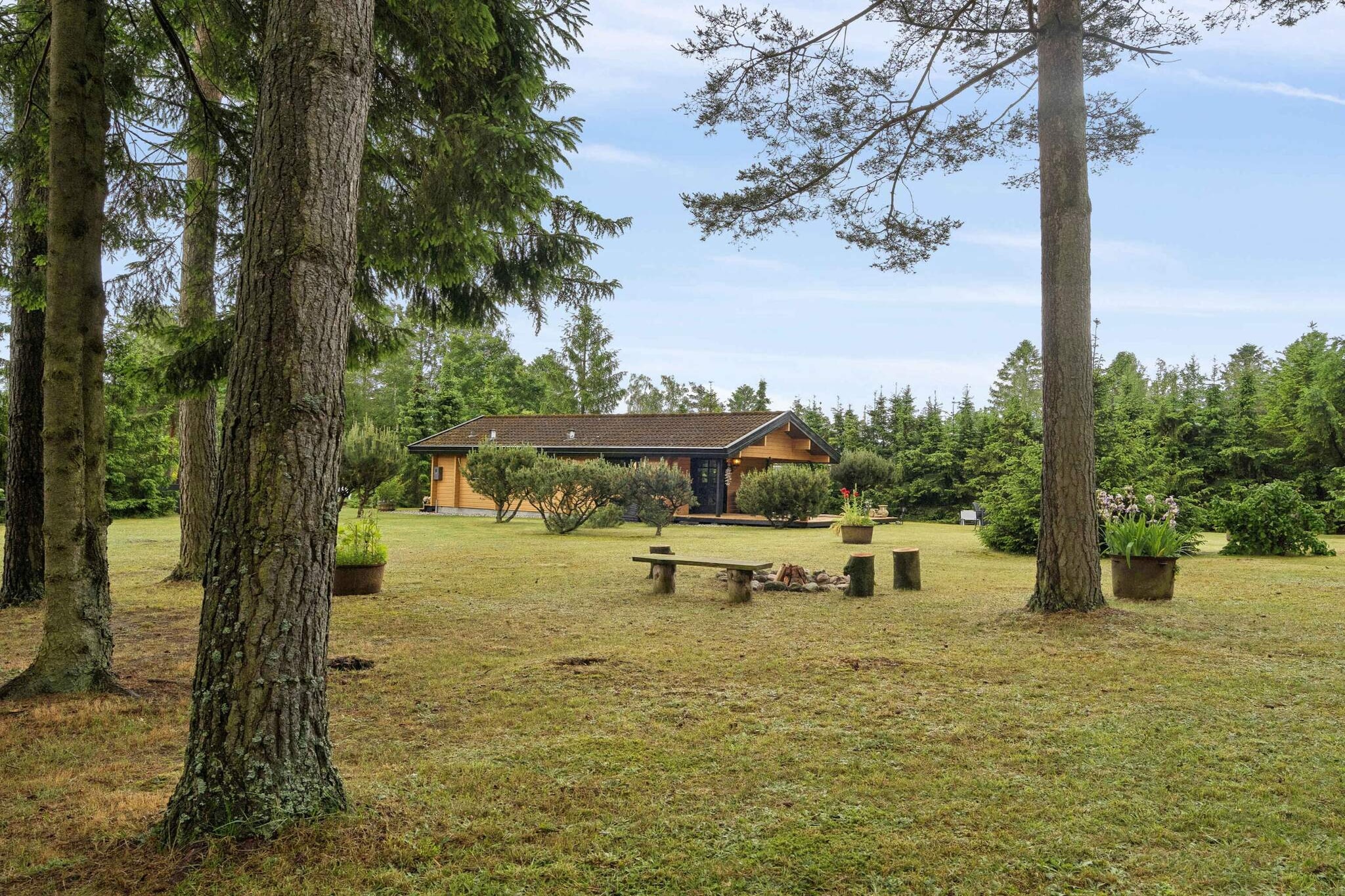 4 sterren vakantie huis in Glesborg-Buitenlucht