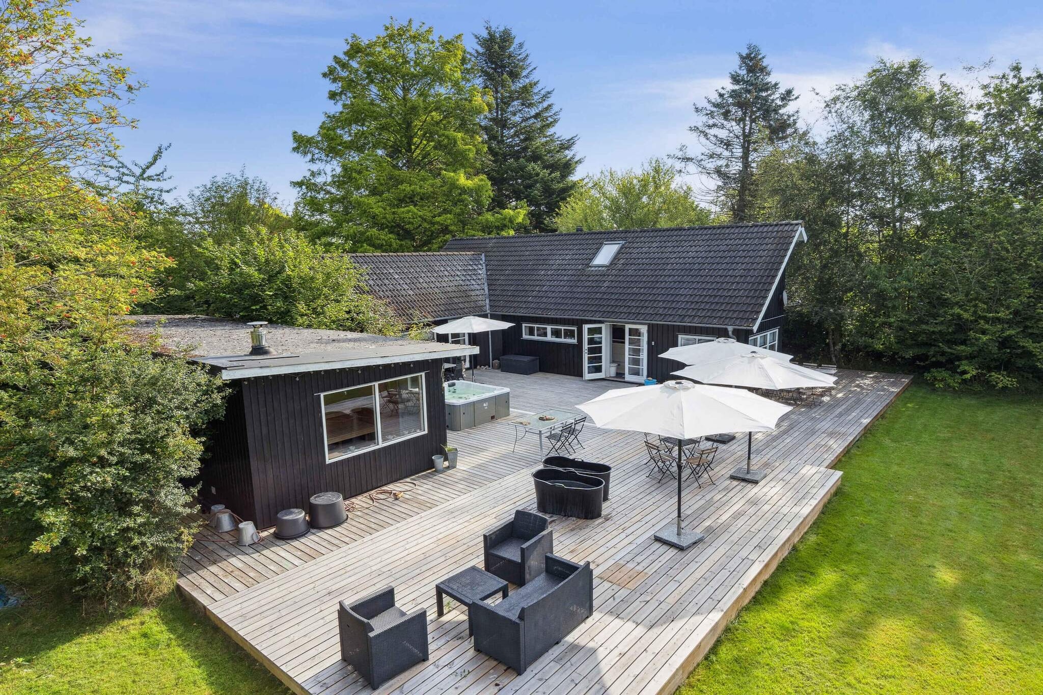 4 sterren vakantie huis in Faxe Ladeplads-Buitenlucht