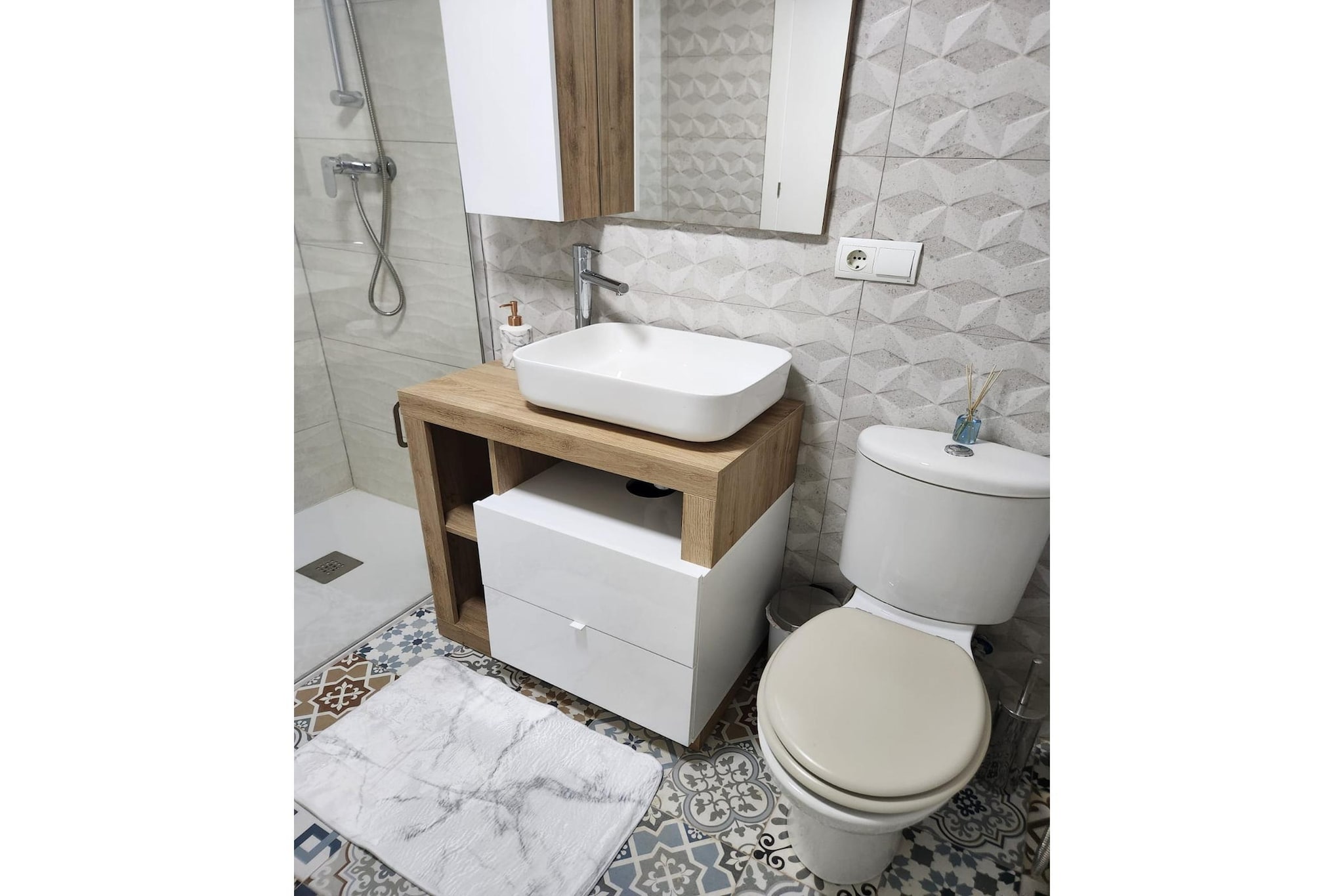 CT 339 AL - Faro's Paraiso de Vera Apartment-Badkamer