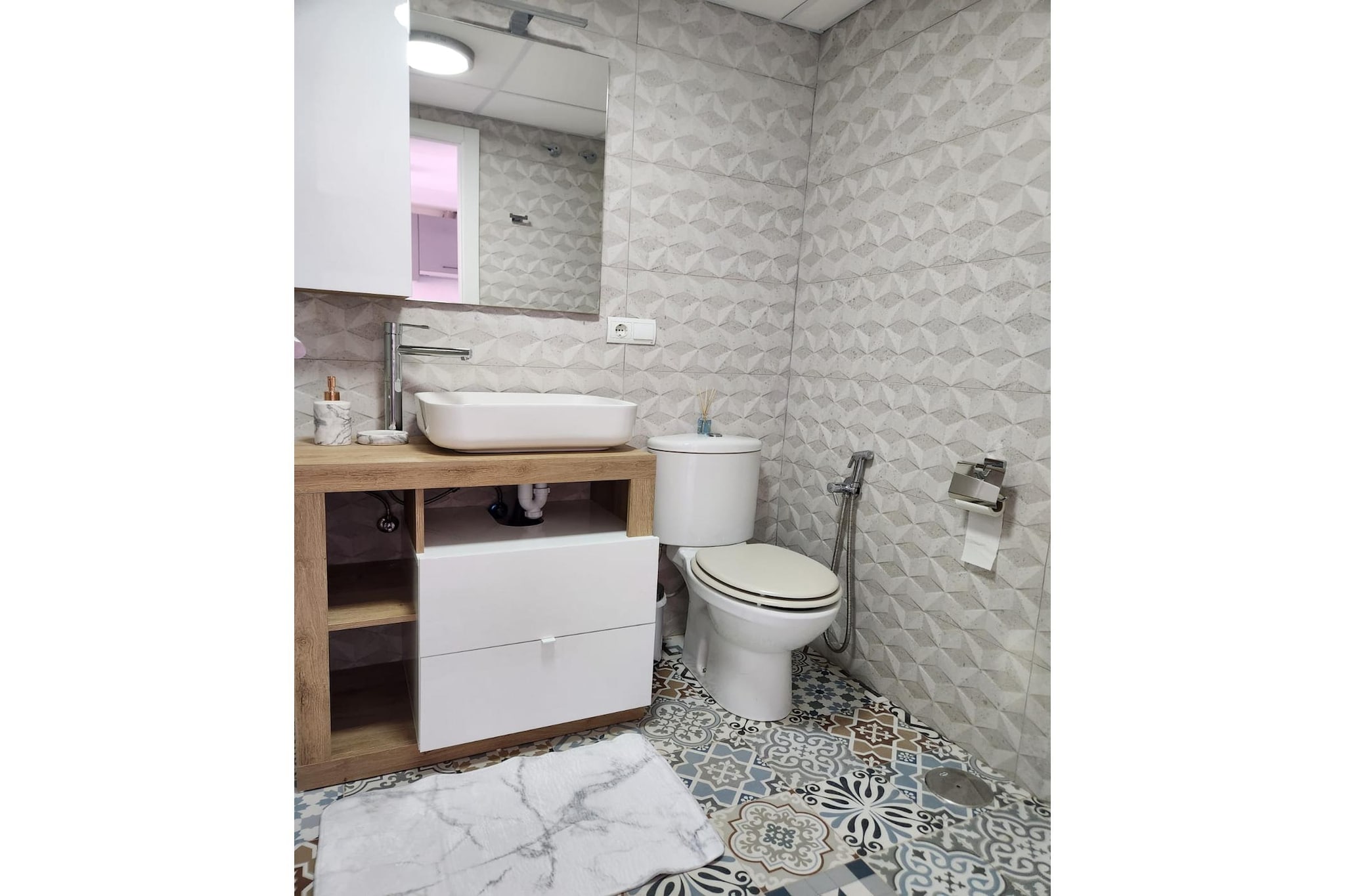 CT 339 AL - Faro's Paraiso de Vera Apartment-Badkamer