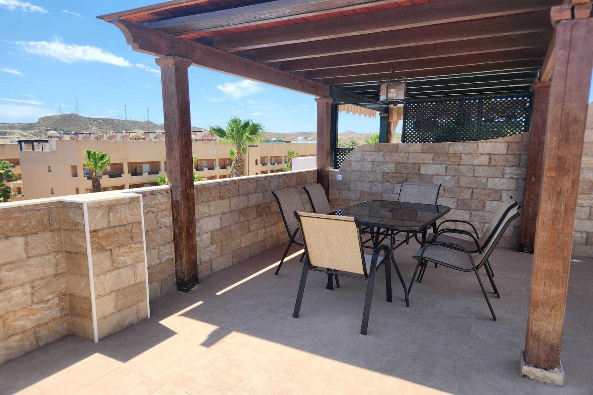 CT 339 AL - Faro's Paraiso de Vera Apartment-Terrasbalkon