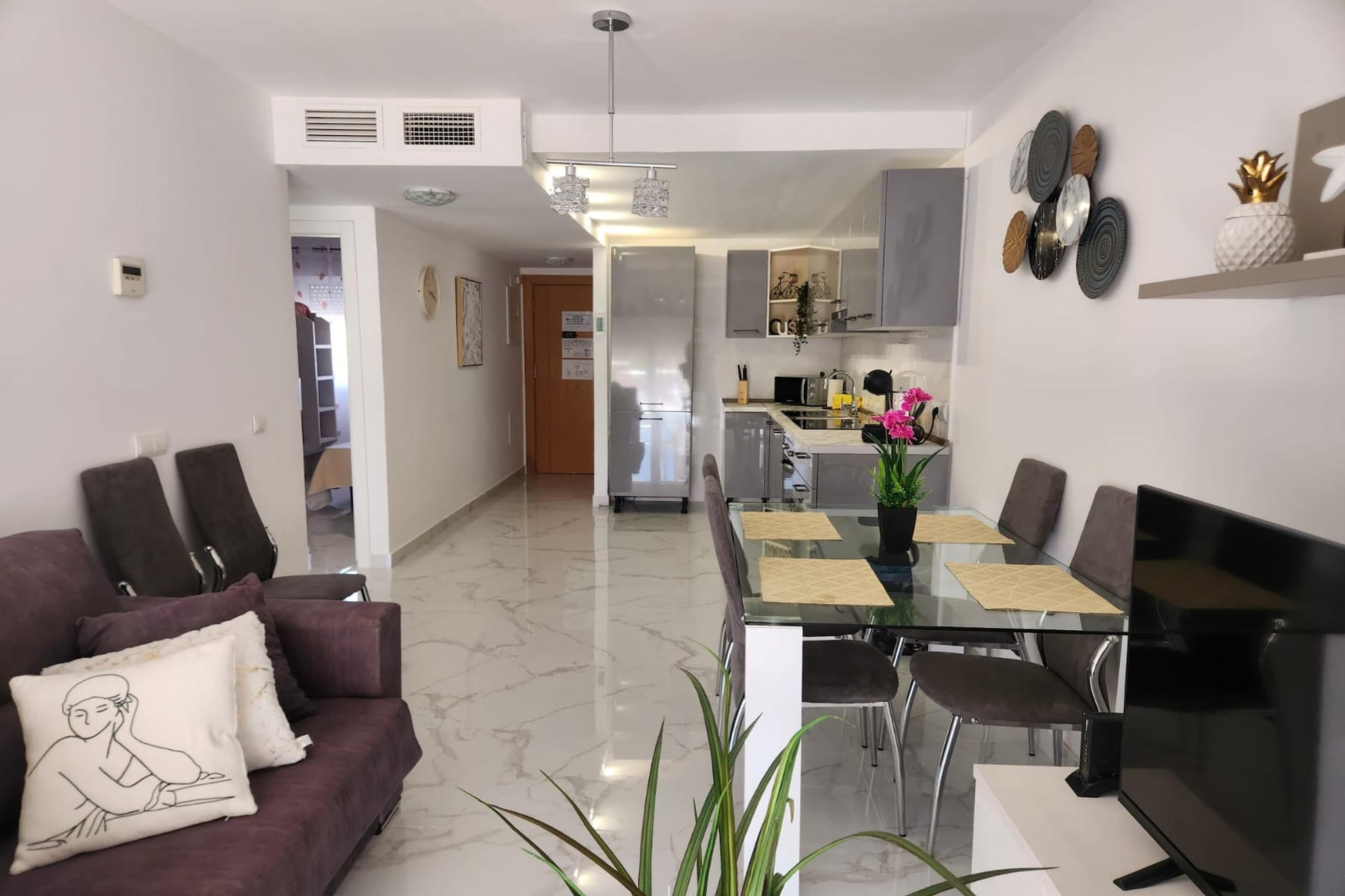 CT 339 AL - Faro's Paraiso de Vera Apartment-Woonkamer