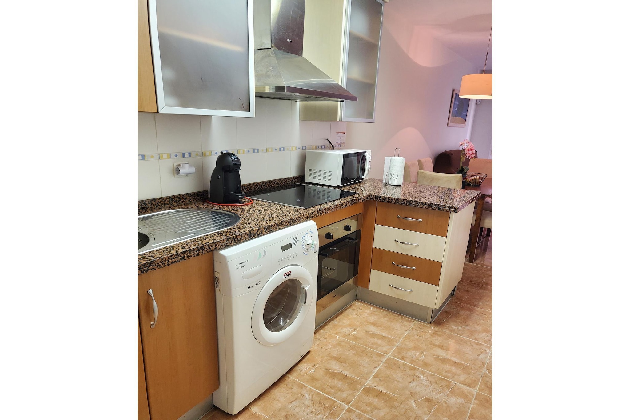 CT 342 AL - Faro's Paraiso de Vera Apartment-Keuken