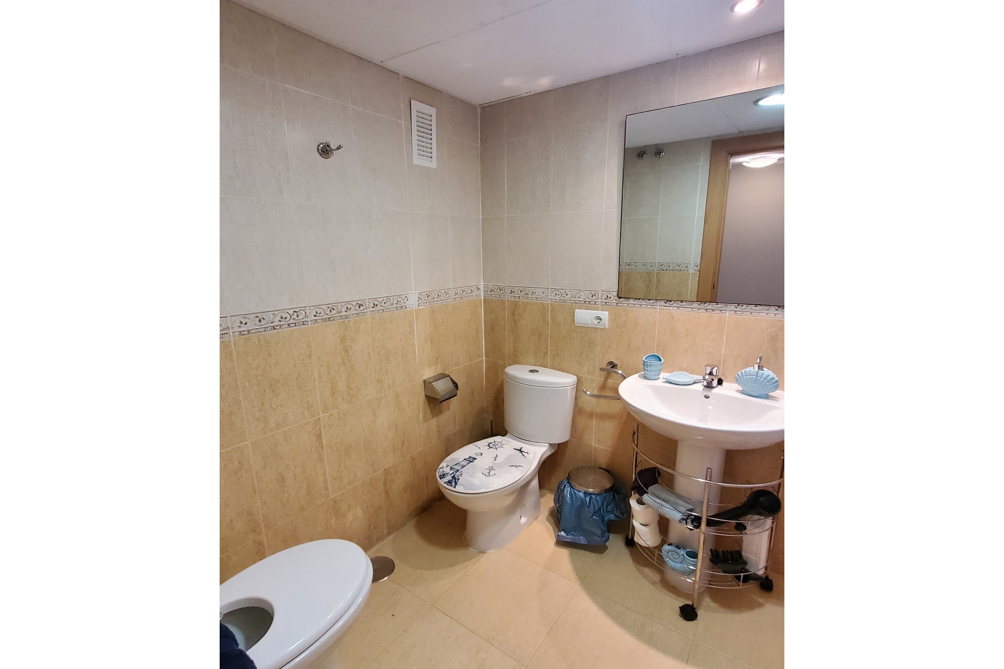 CT 340 AL - Gardenapartment - Paraiso de Vera-Badkamer