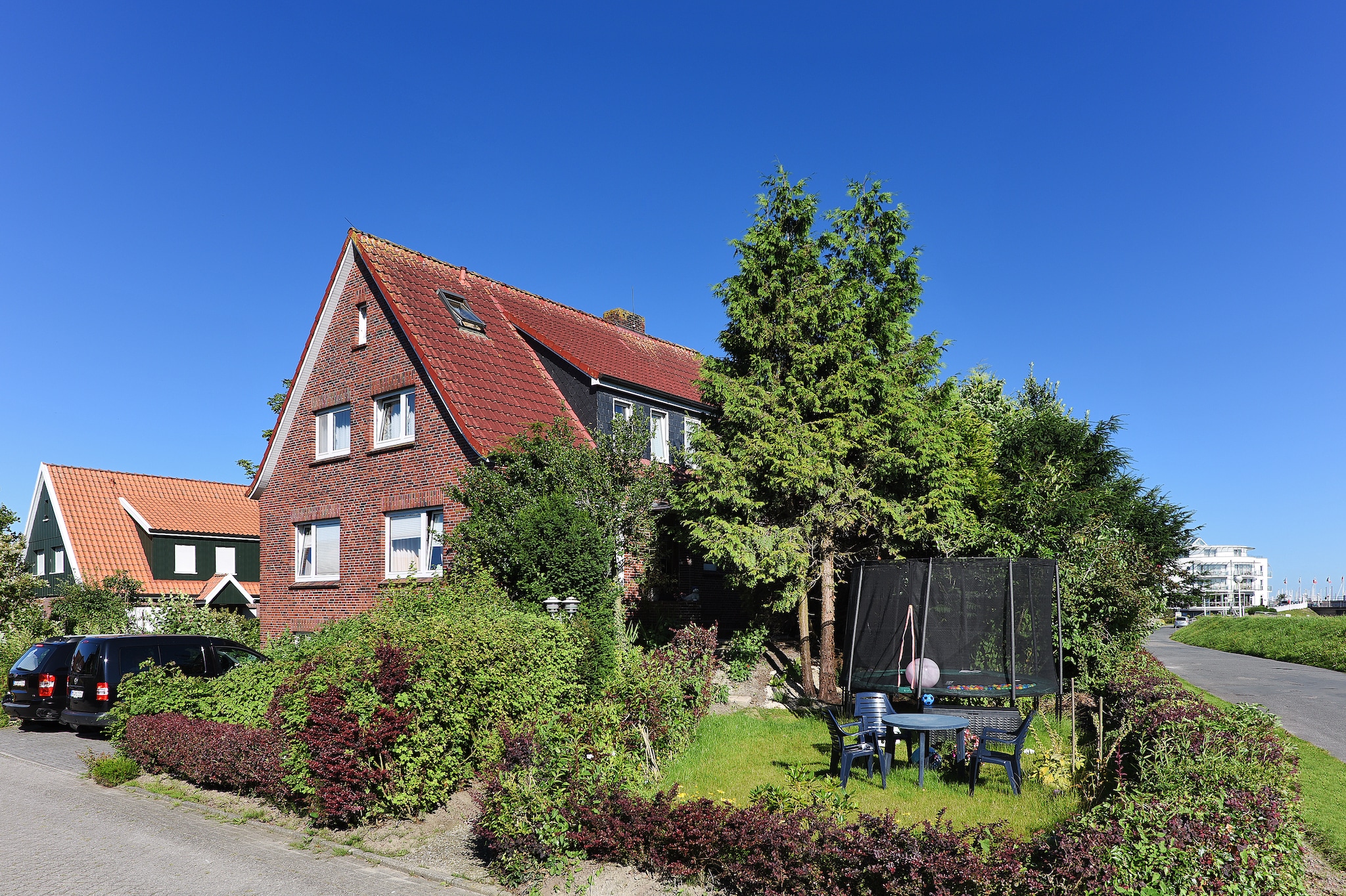 Haus am Kajedeich Robbe-Buitenkant zomer