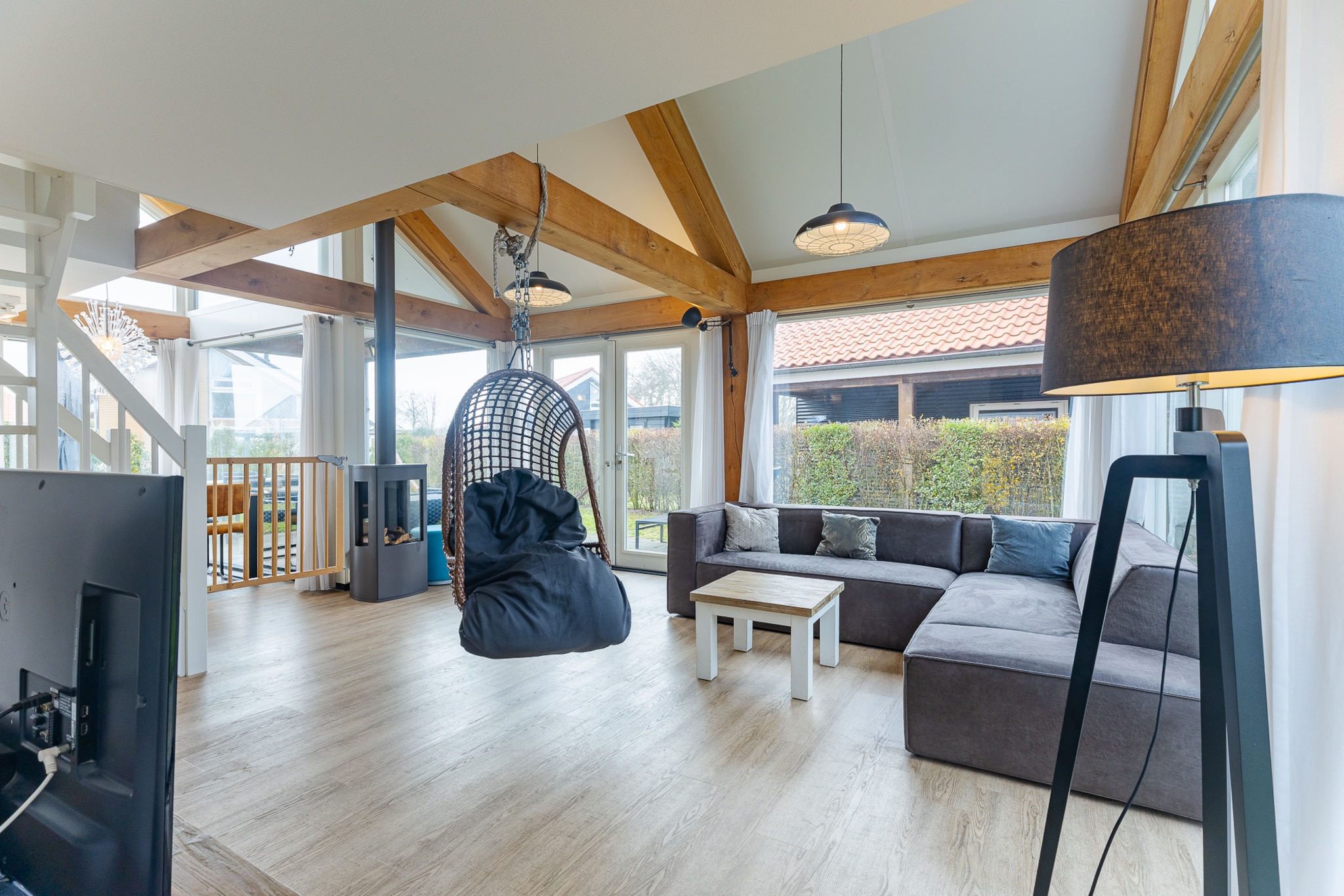 Zonnedorp 1 Solskin Renesse | Beach Holiday in Modern Holiday Home-Wohnzimmer