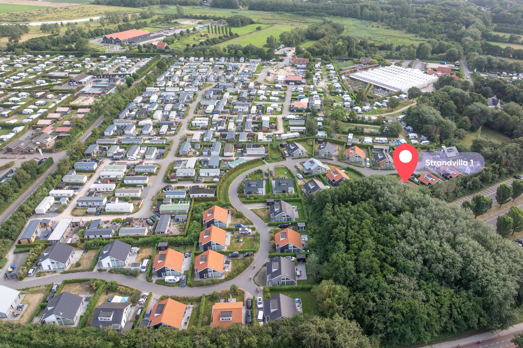 Zonnedorp 1 Solskin Renesse | Beach Holiday in Modern Holiday Home-Gebiete Sommer 1 km