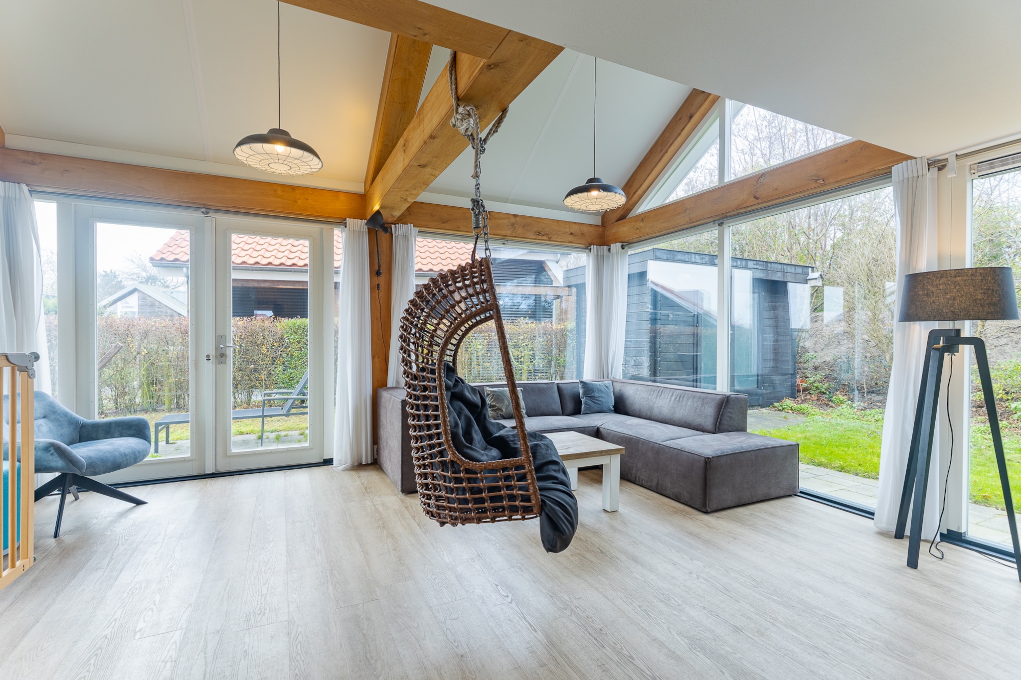 Zonnedorp 1 Solskin Renesse | Beach Holiday in Modern Holiday Home-Wohnzimmer