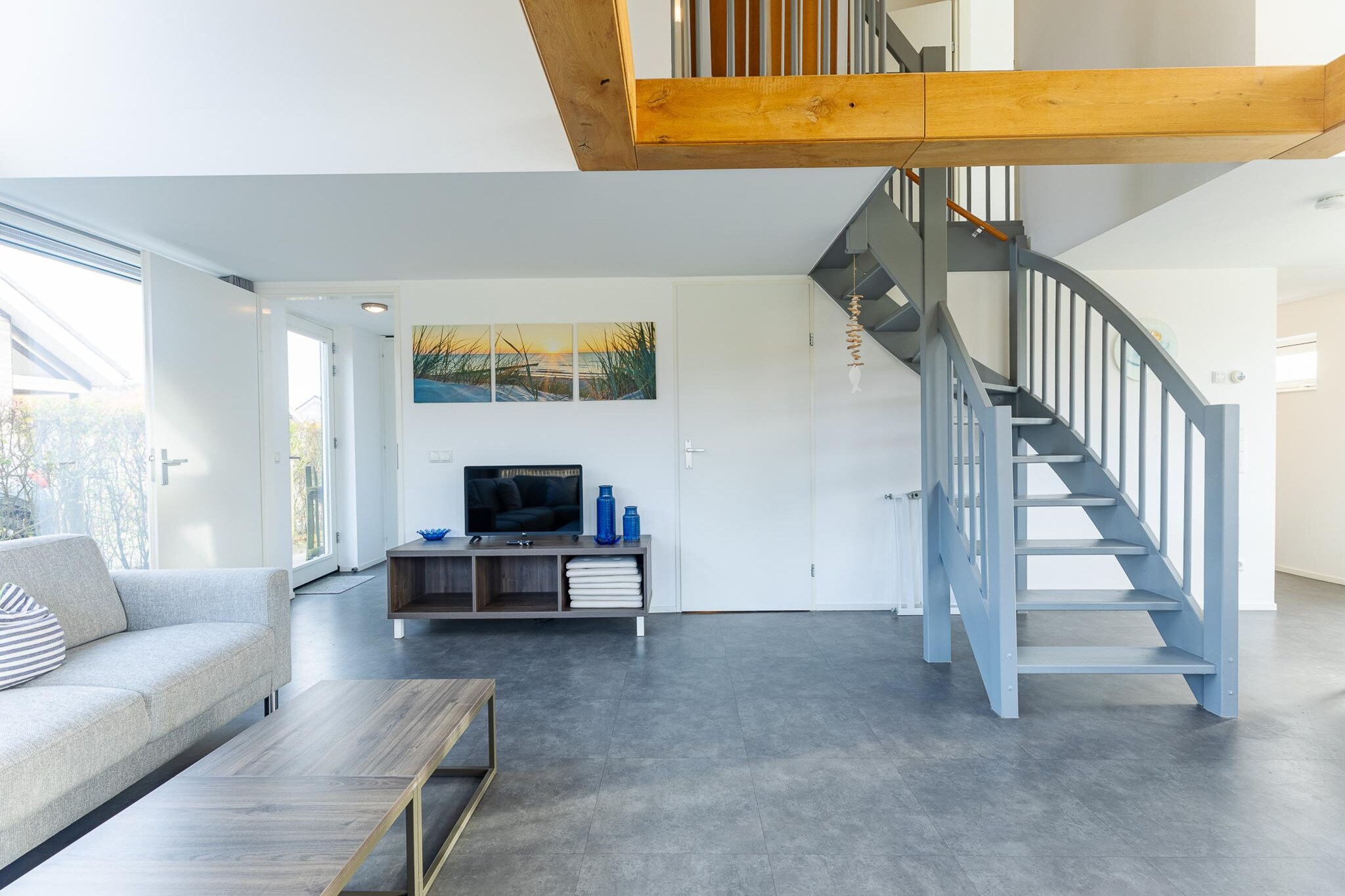 Zonnedorp 19 Modern holiday home Renesse | Beach within walking distance - Wohnzimmer
