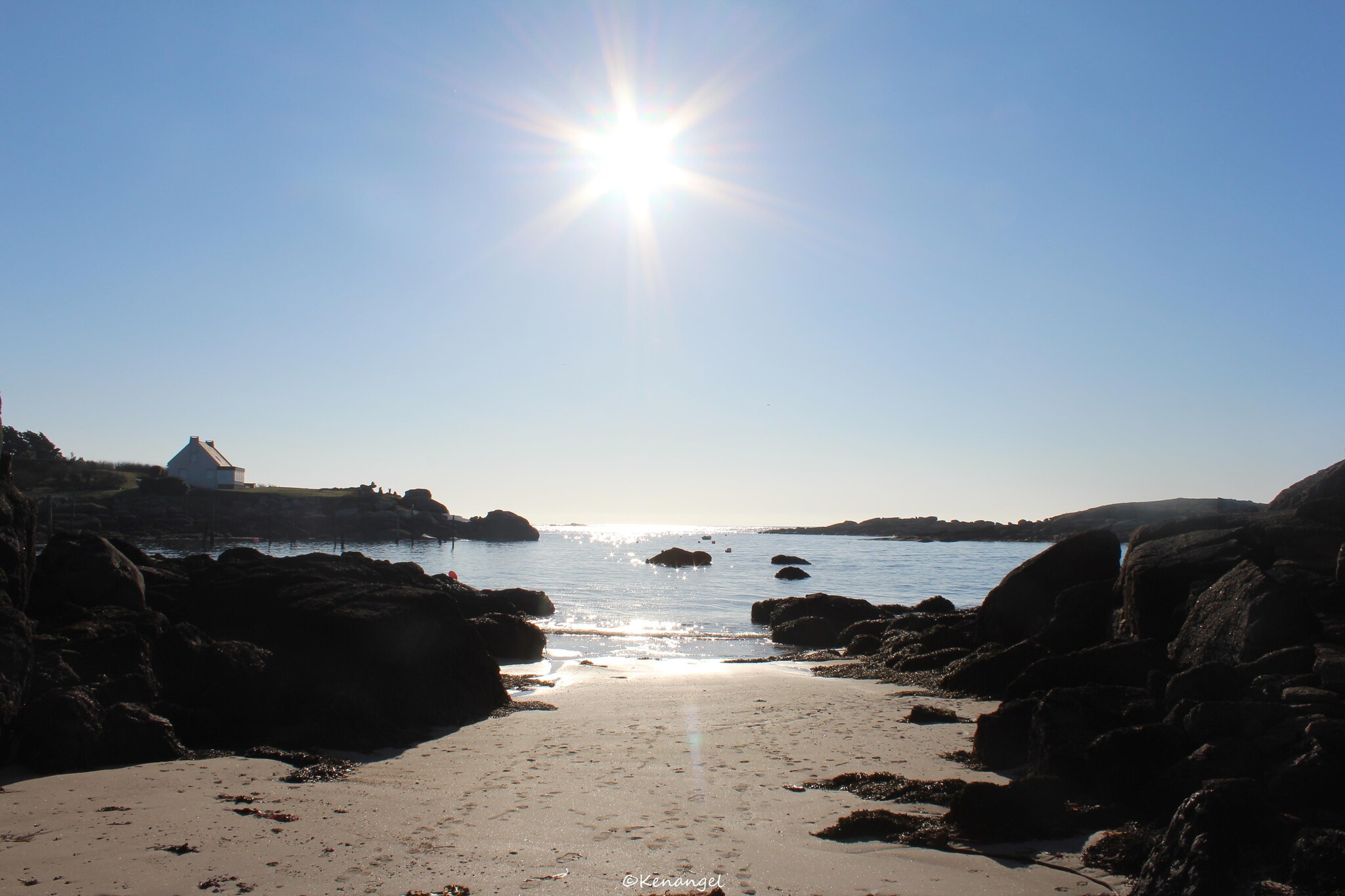Doppelhaushälfte in Milizac-Gebieden zomer 20km
