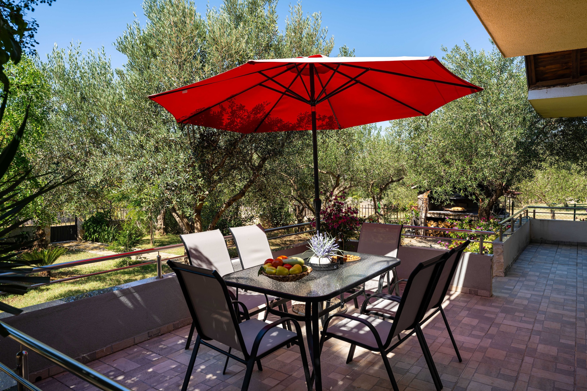 Holiday home Olive Garden-Terrasbalkon