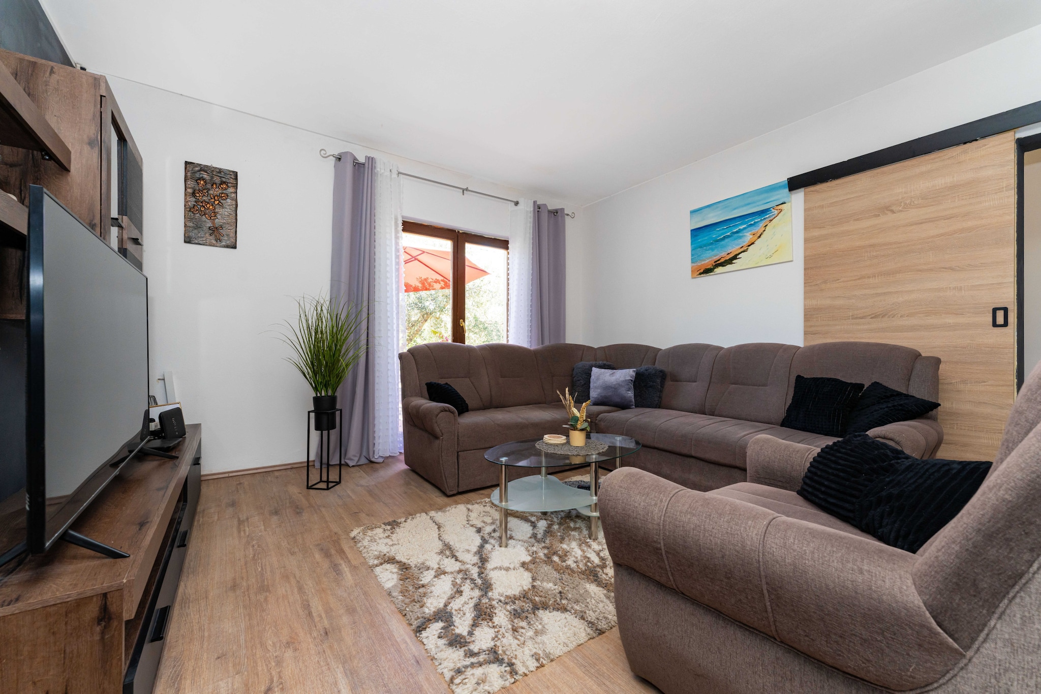 Holiday home Olive Garden-Woonkamer