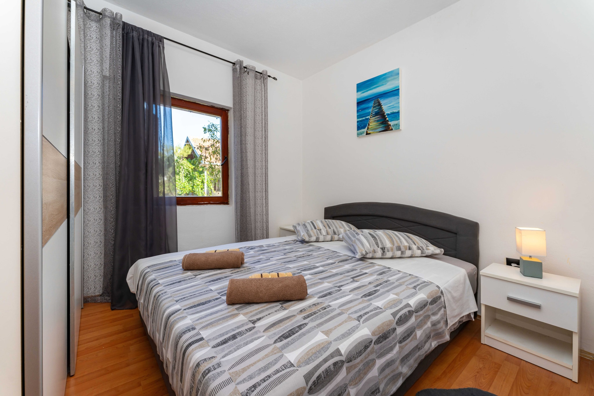 Holiday home Olive Garden-Slaapkamer