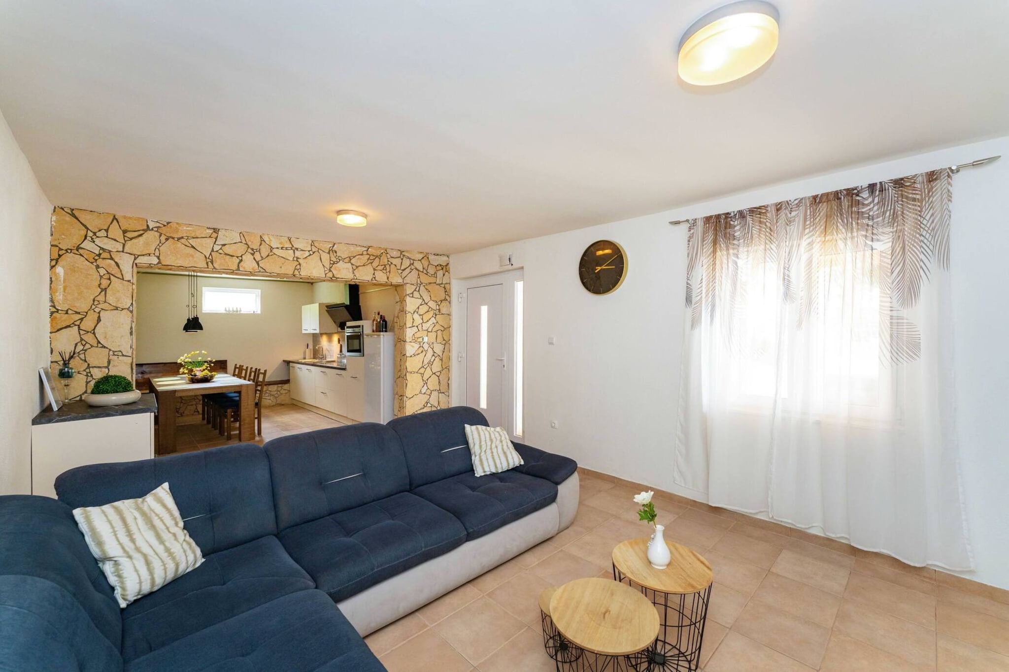 Holiday home Burgija-Woonkamer