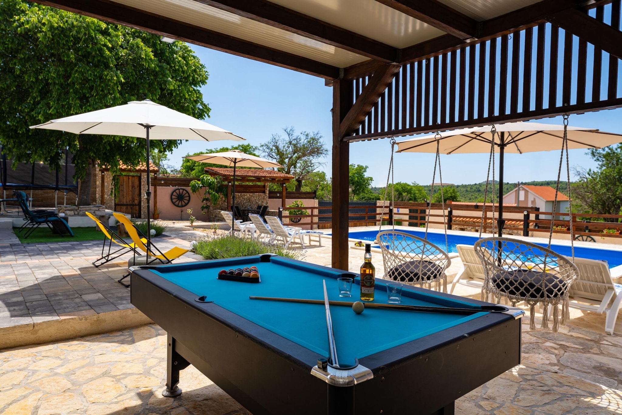 Holiday home Burgija-Recreatieruimte