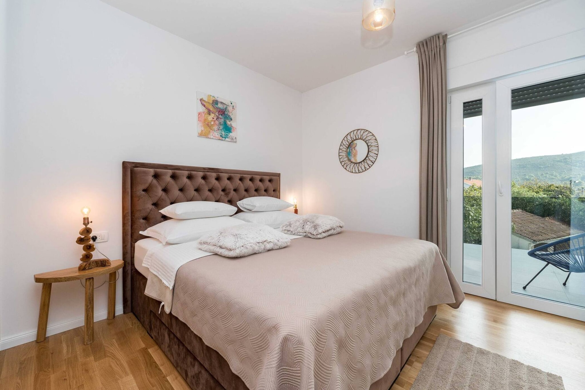 Sea view Villa Tala-Chambre