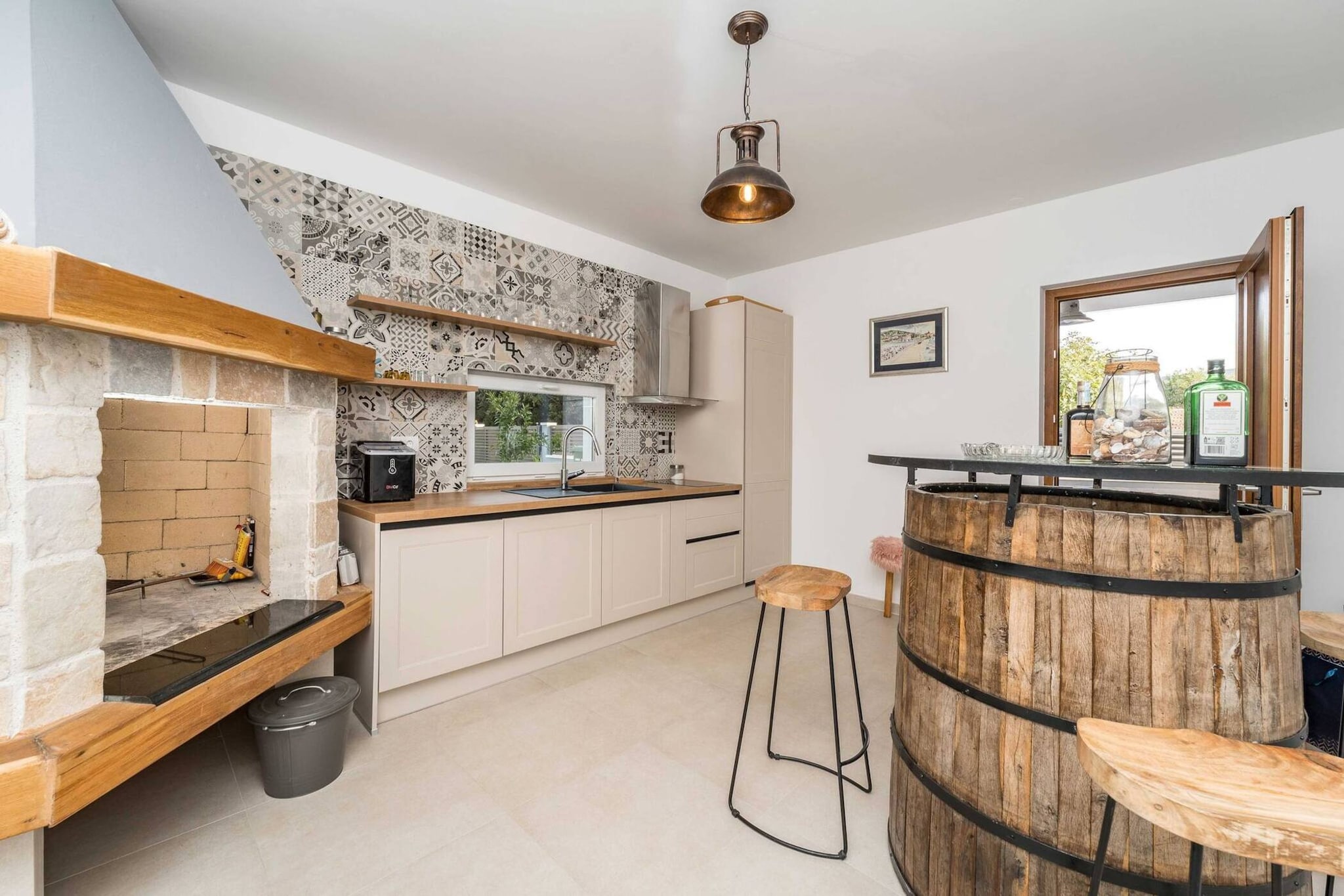 Sea view Villa Tala-Cuisine