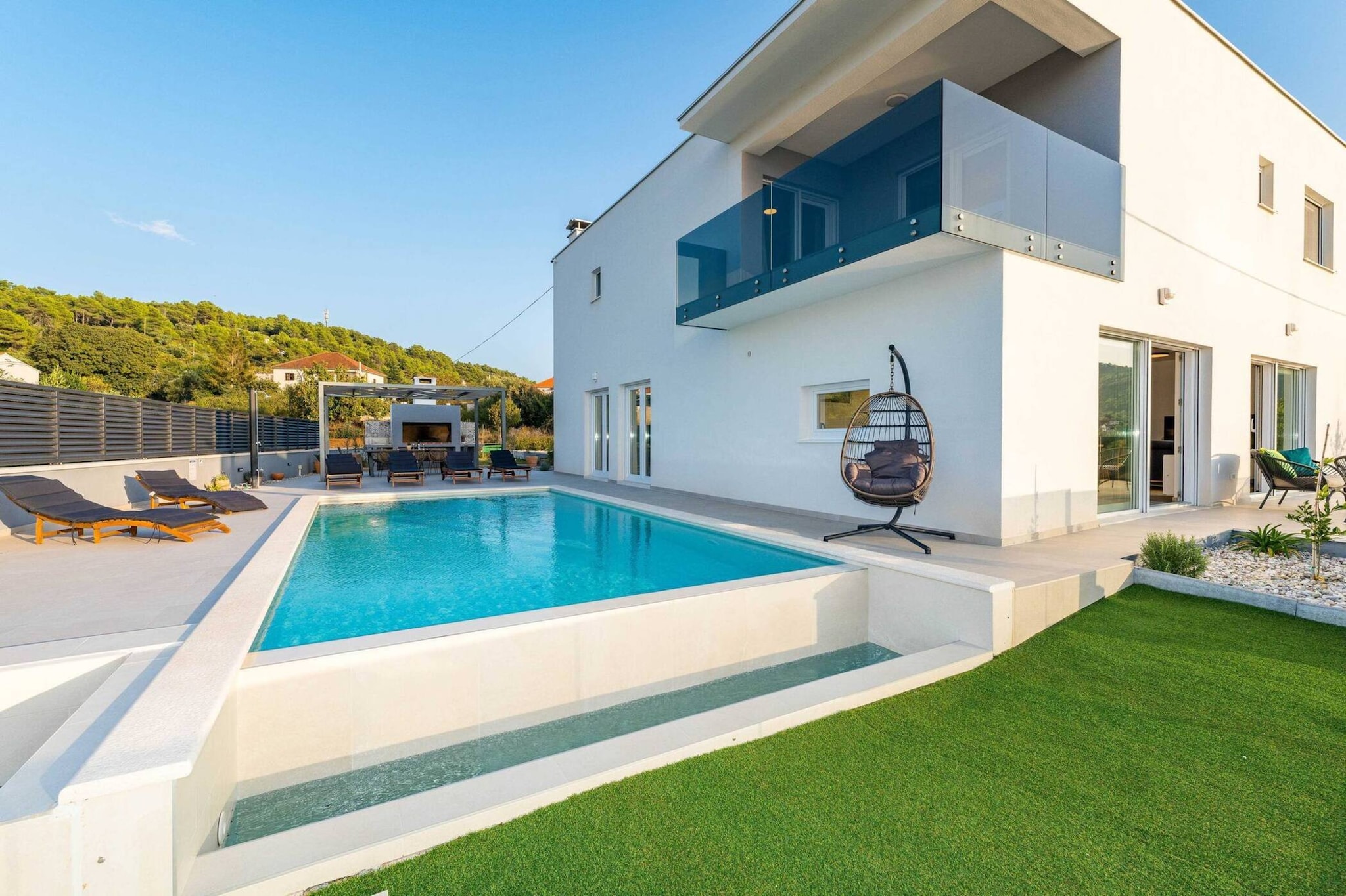 Sea view Villa Tala-Extérieur été