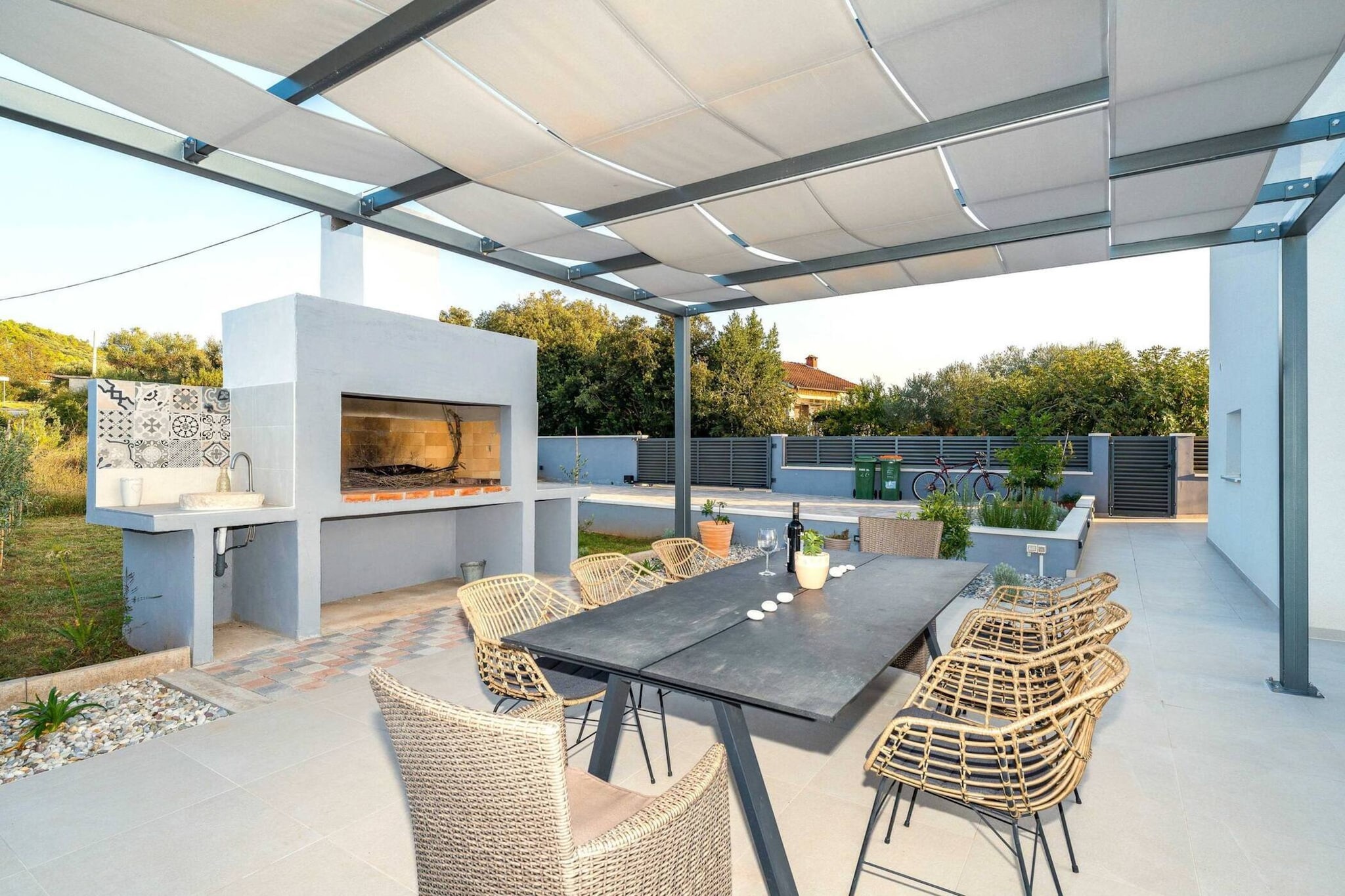 Sea view Villa Tala-Terrasse / balcon