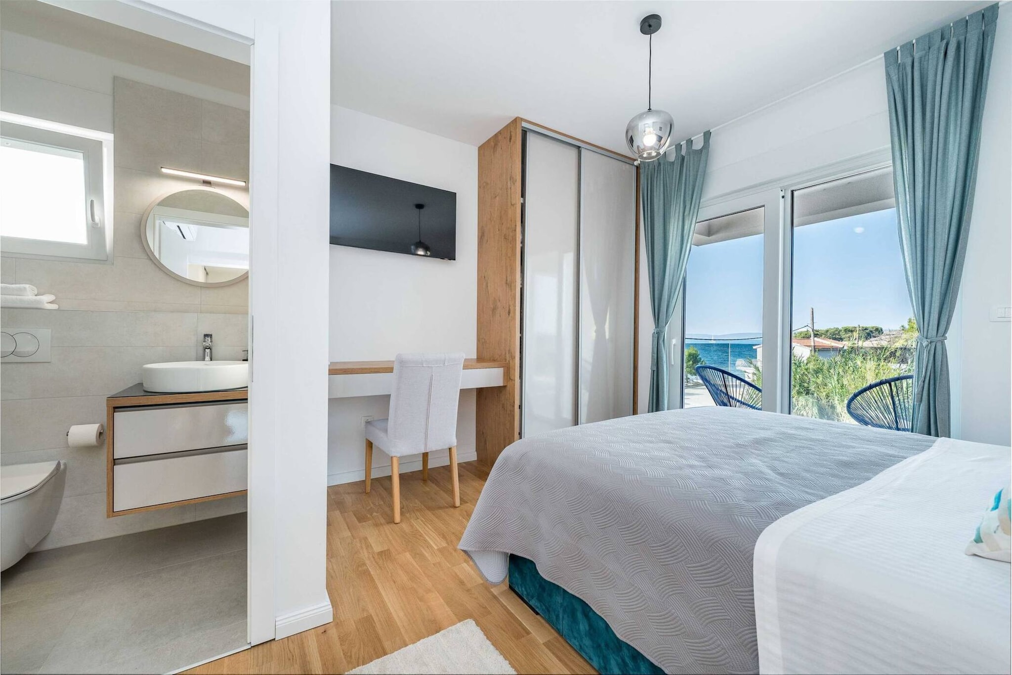 Sea view Villa Tala-Chambre