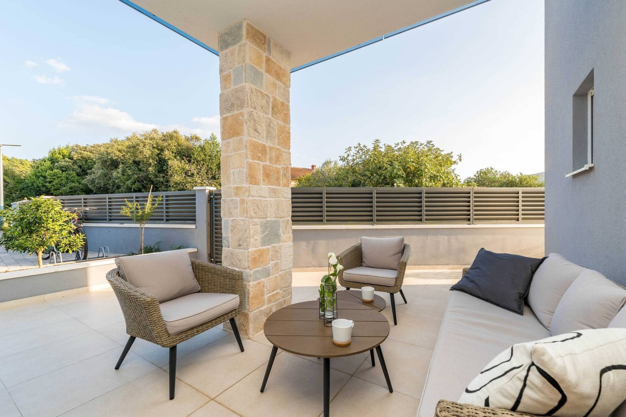 Sea view Villa Tala-Terrasse / balcon