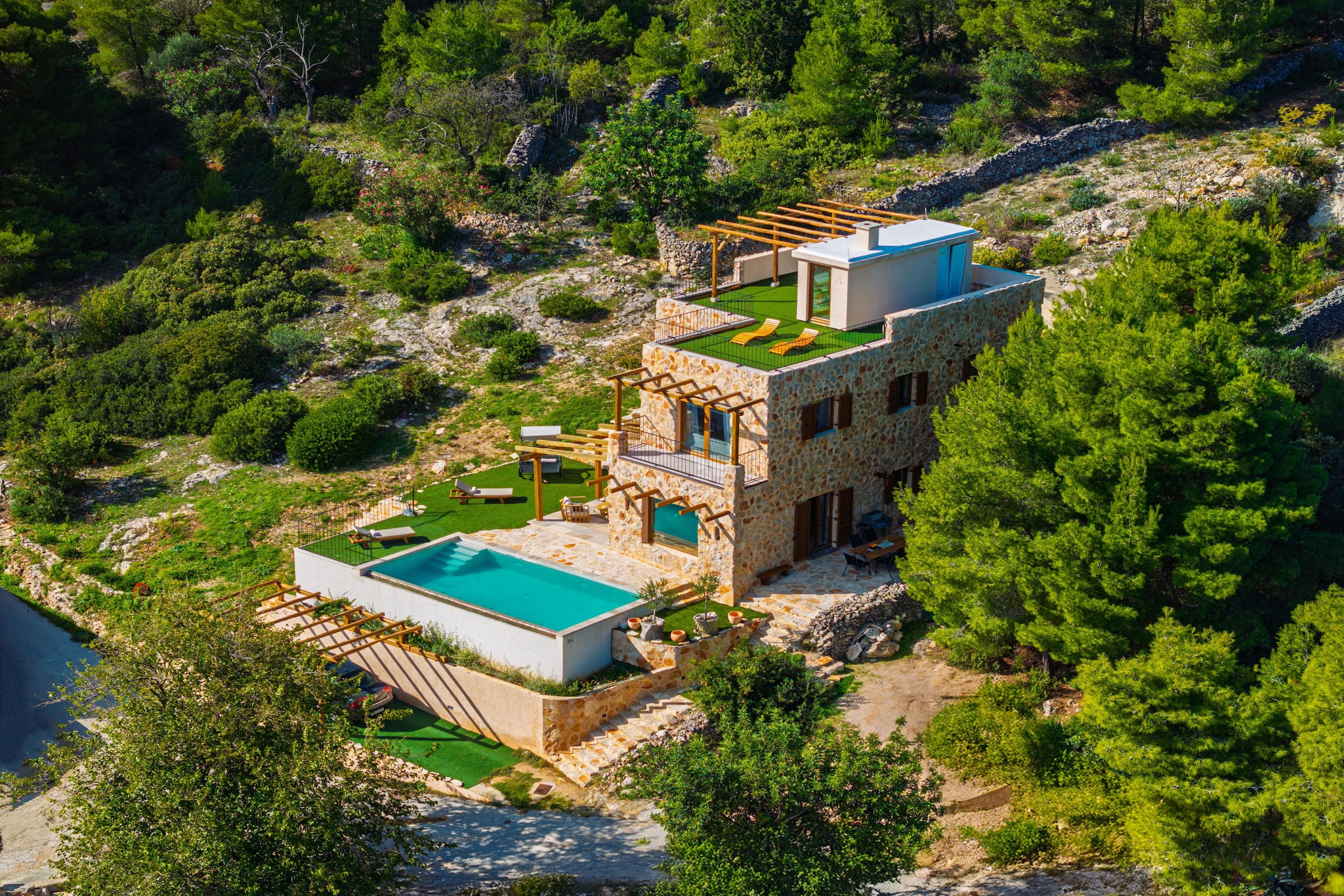 Authentic Villa Fisola-Gebieden zomer 1km