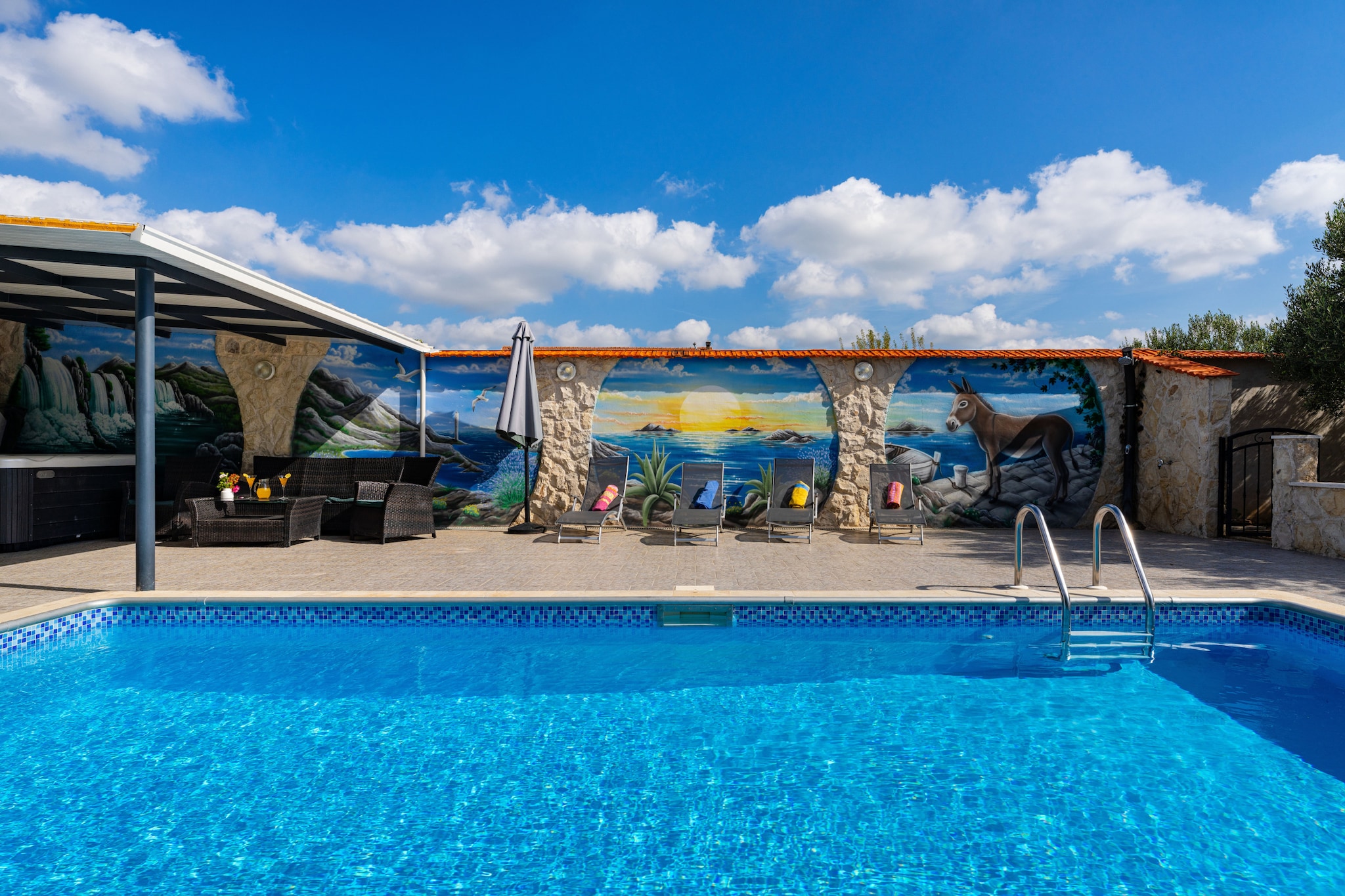 Holiday home Nadalina-Zwembad