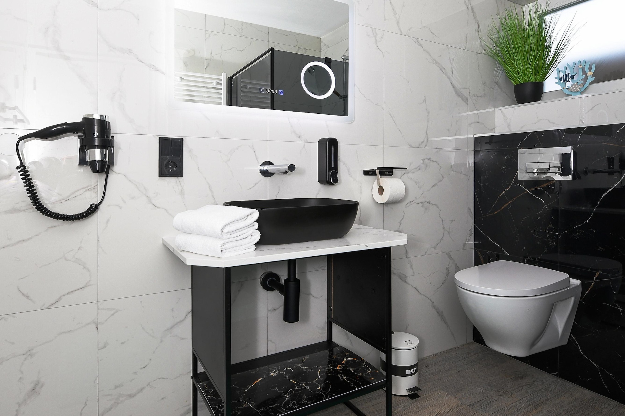 Haus Strandkorb 1-Salle de bain