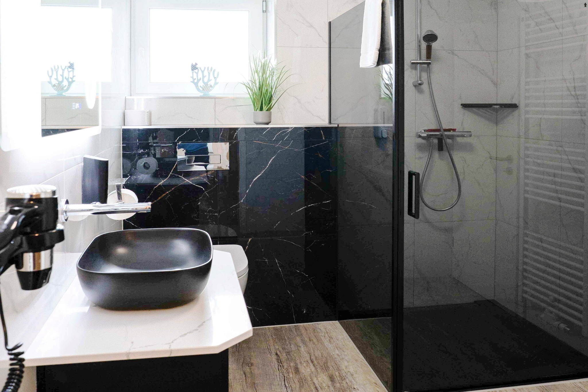Haus Strandkorb 1-Salle de bain