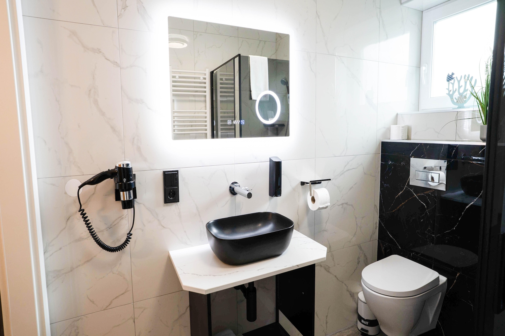 Haus Strandkorb 1-Salle de bain