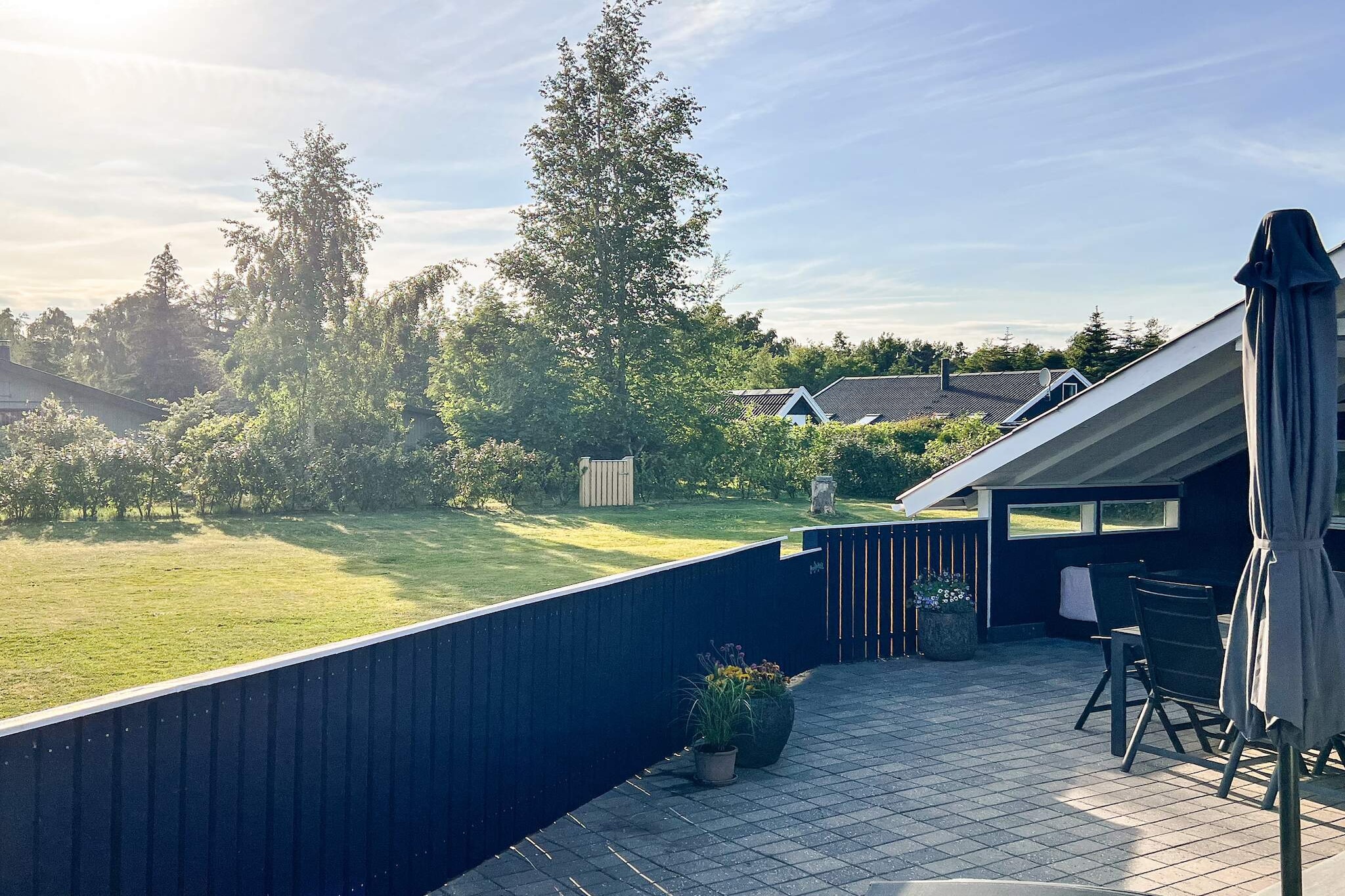 6 Personen vakantie huis in Væggerløse - Buitenlucht