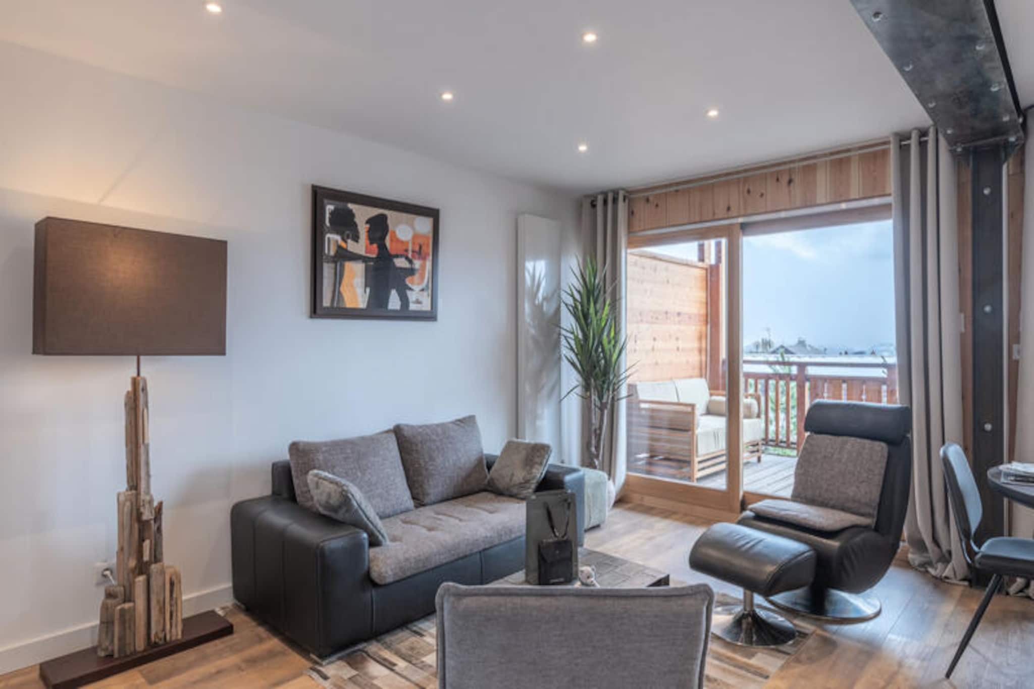 Family apartment, south-facing, resort center