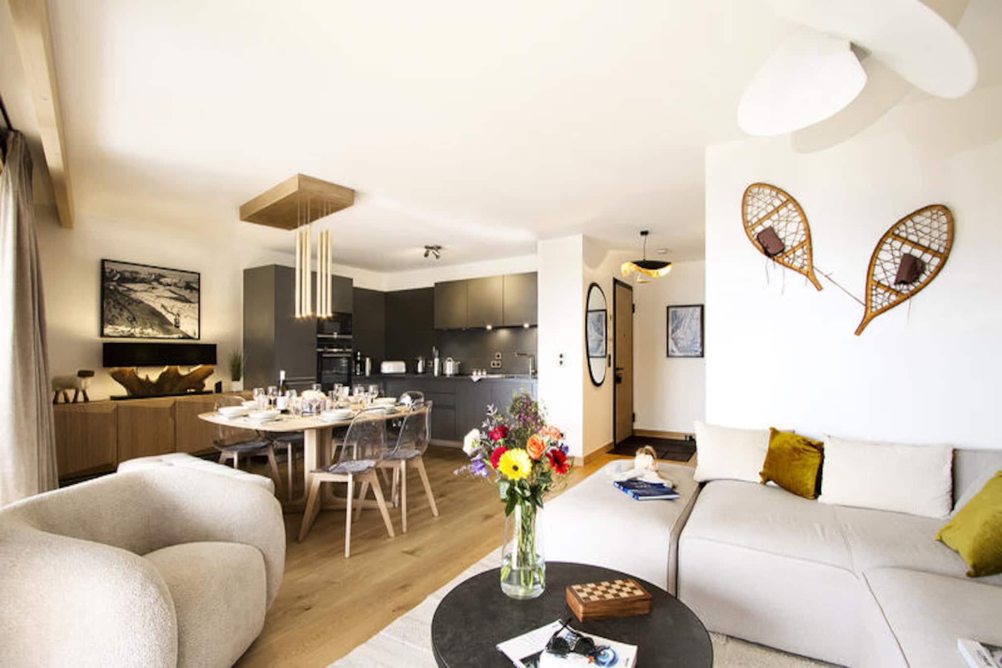 Apartment in Alps with Ski-in/Ski-out Access