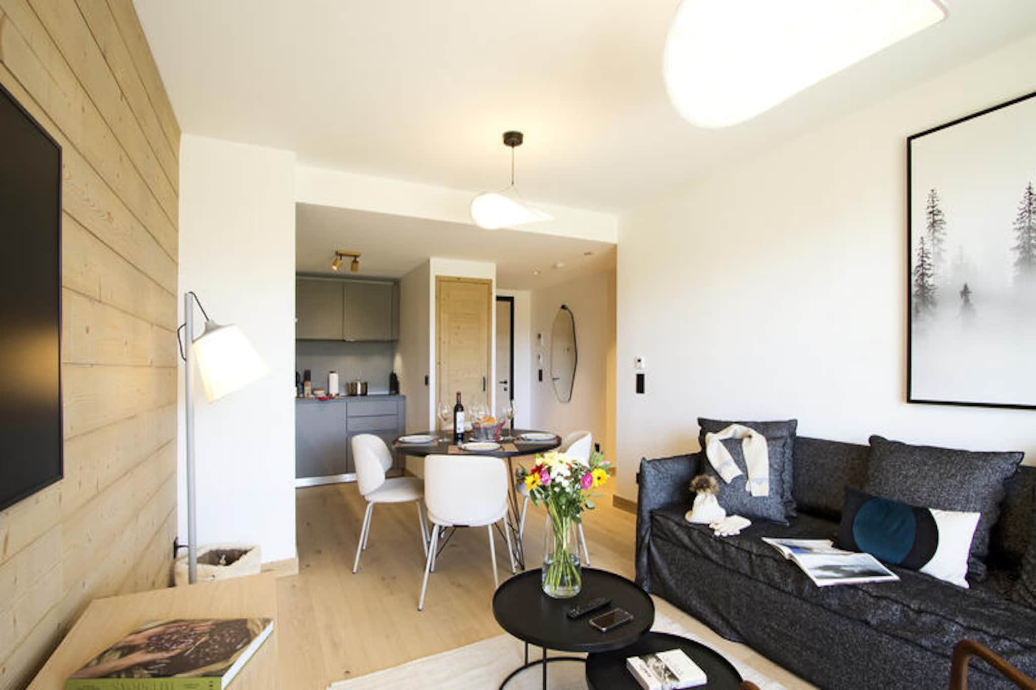 AP-AH-PHOA02 Spacious apartment with two shower rooms, ski-in/ski-out access, located in a new secure residence