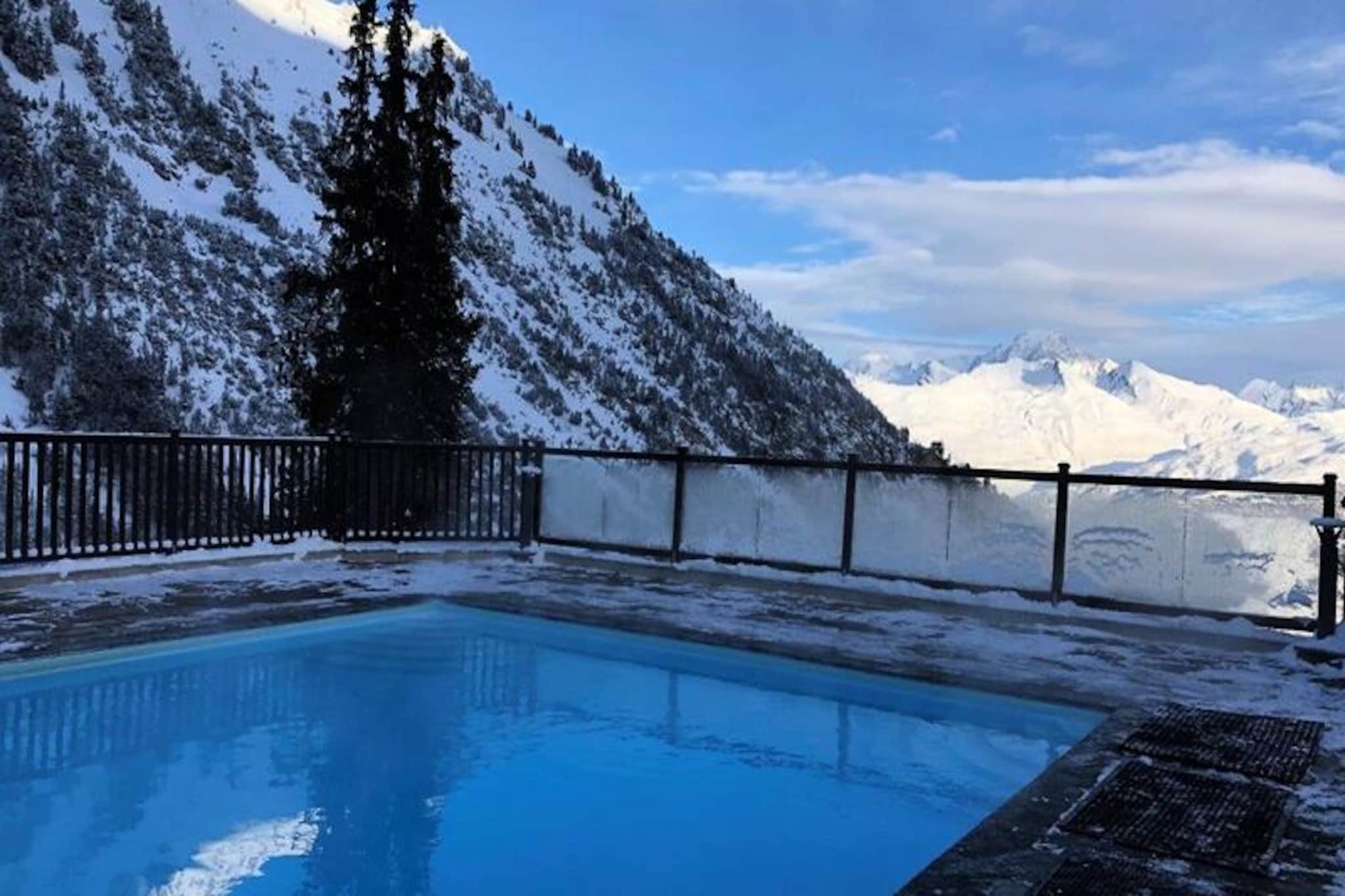 Apartment in Arc with Ski Access & Spa