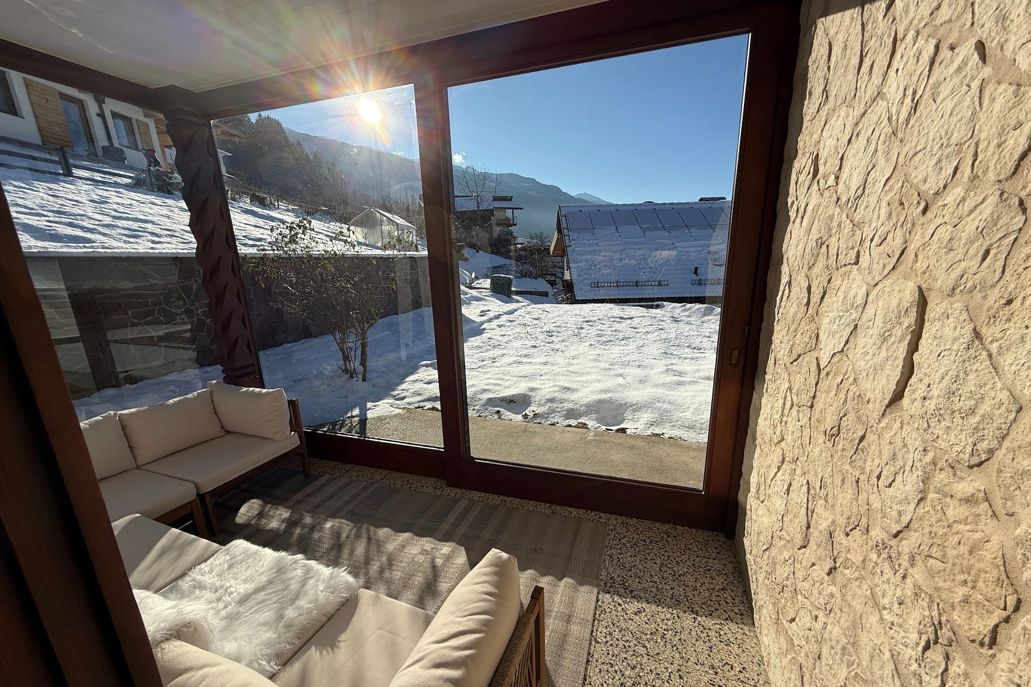 Alpenchalet Berggold-Terrasbalkon