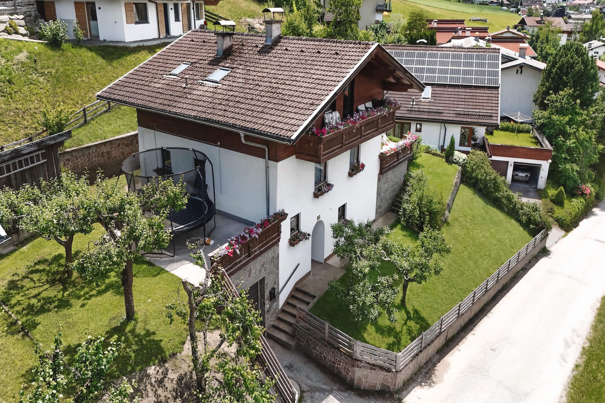 Alpenchalet Berggold - Buitenkant zomer