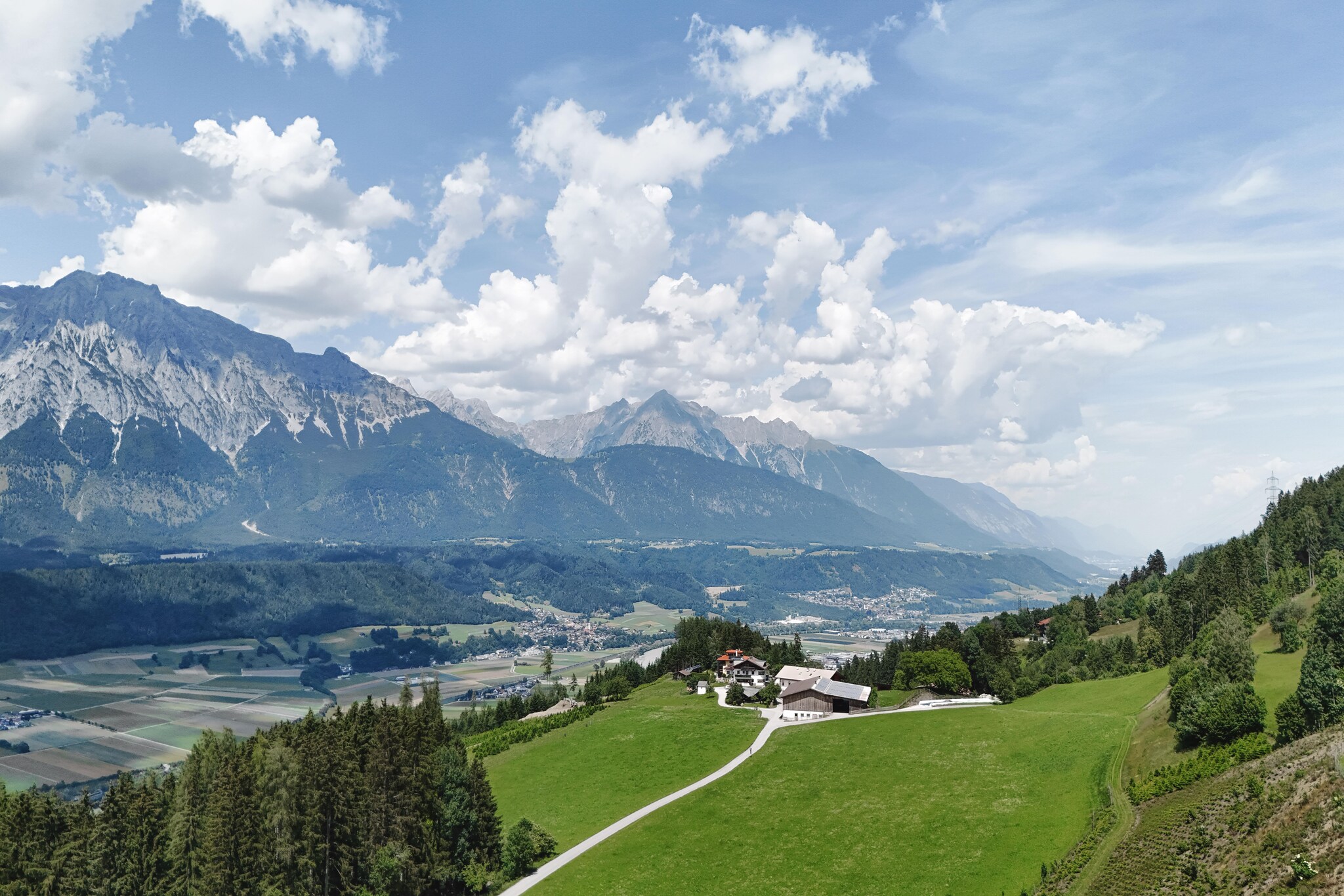 Alpenchalet Berggold - Uitzicht zomer