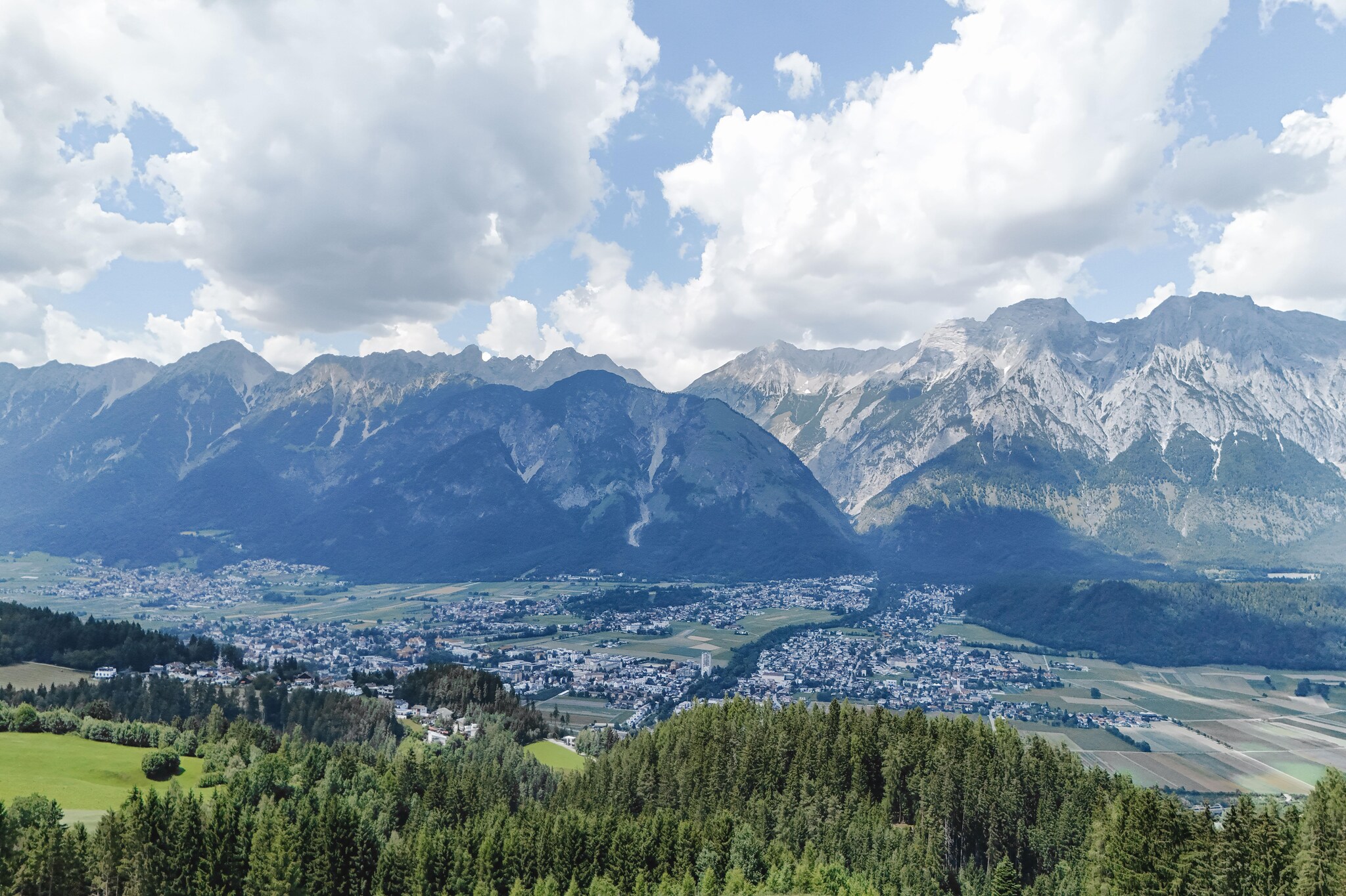 Alpenchalet Berggold - Uitzicht zomer