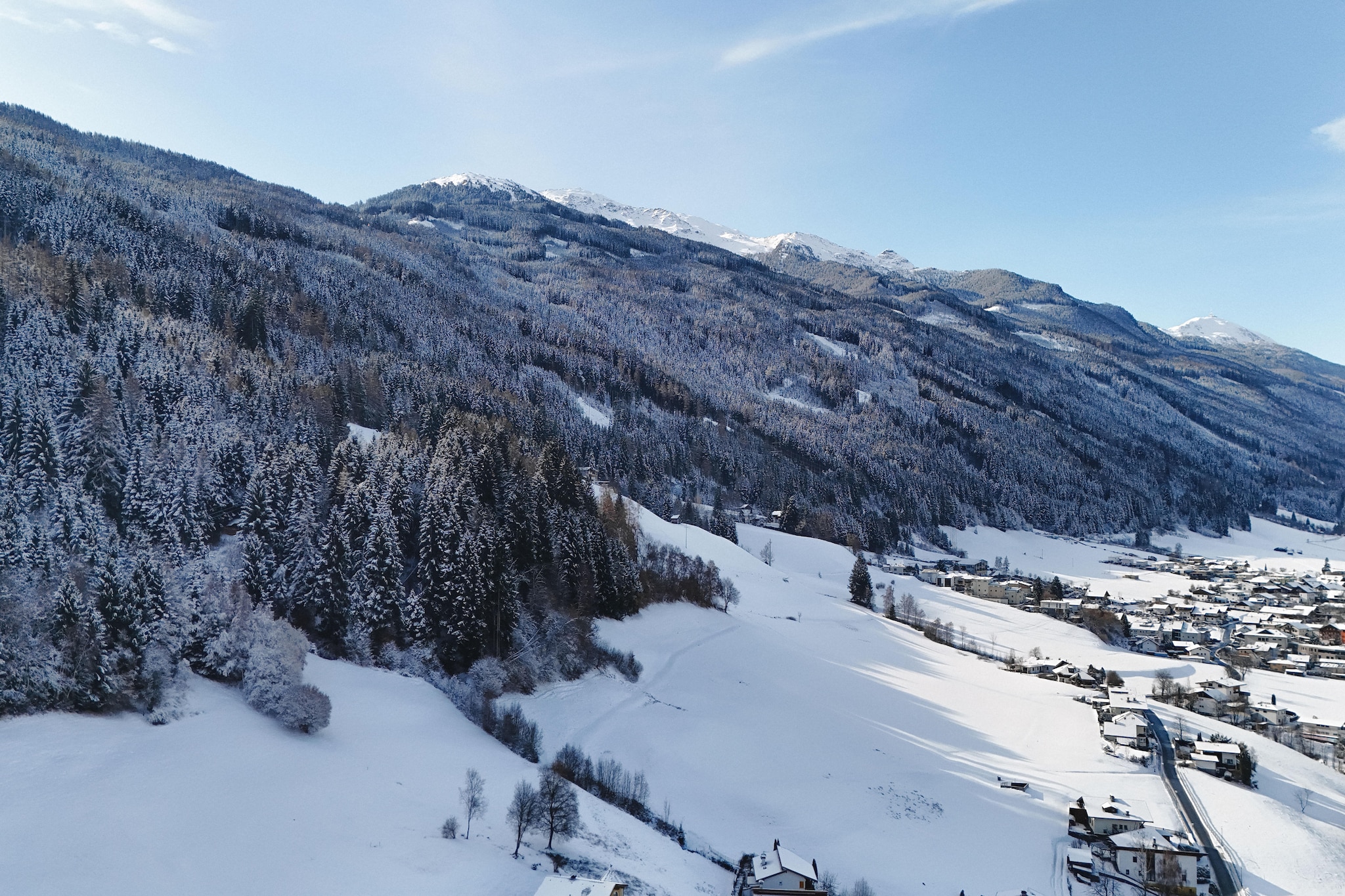 Alpenchalet Berggold - Uitzicht winter