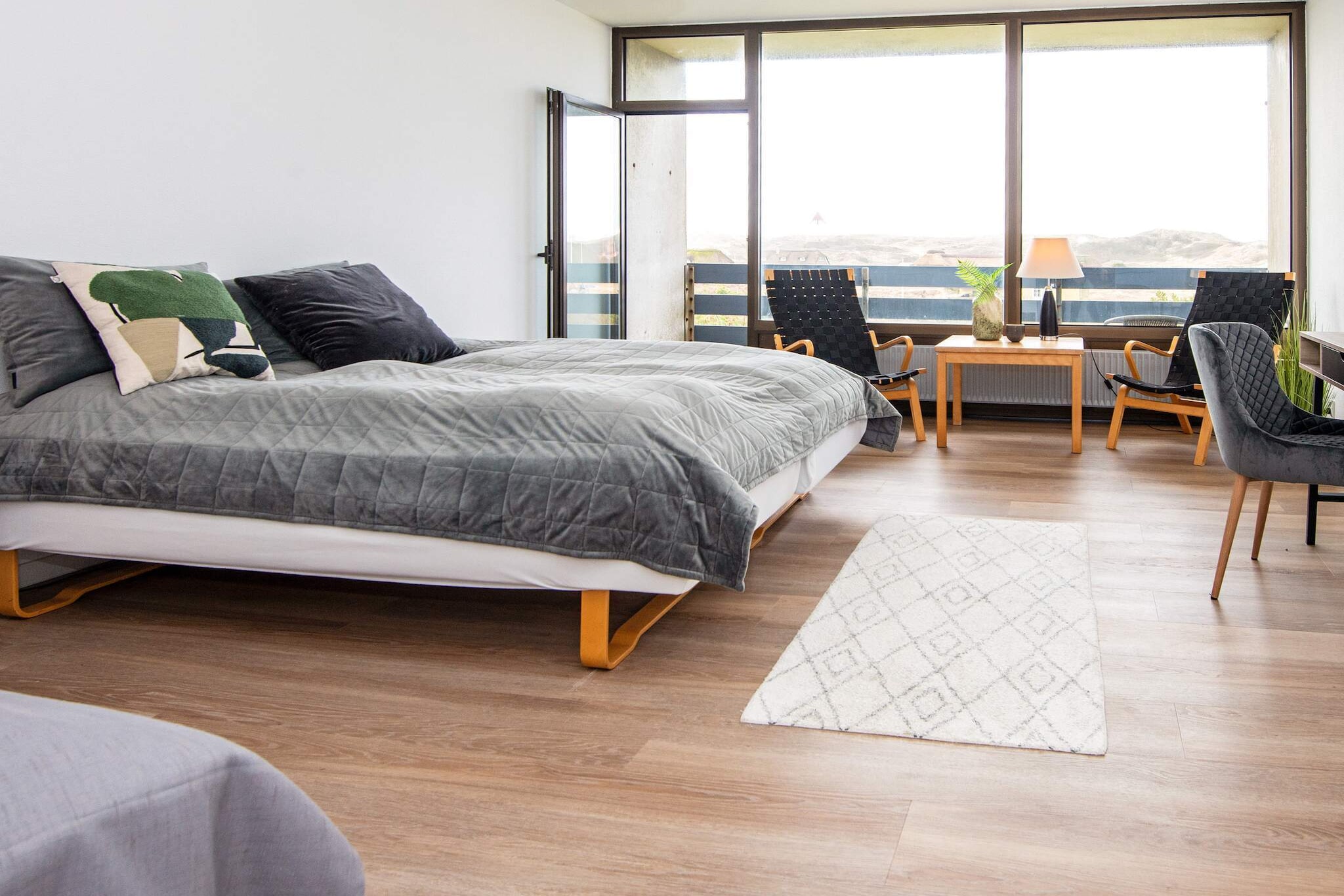 2 room,2 bath,View dune,G.Floor,Premi-Intérieur