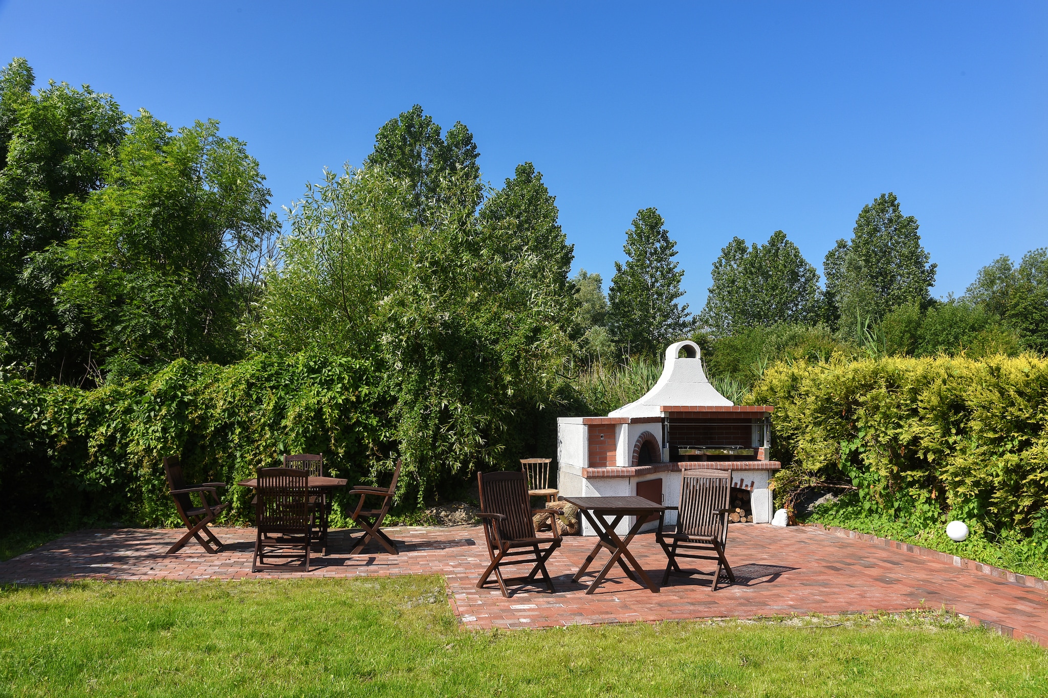 Haus zur Möwe 2-Tuinen zomer