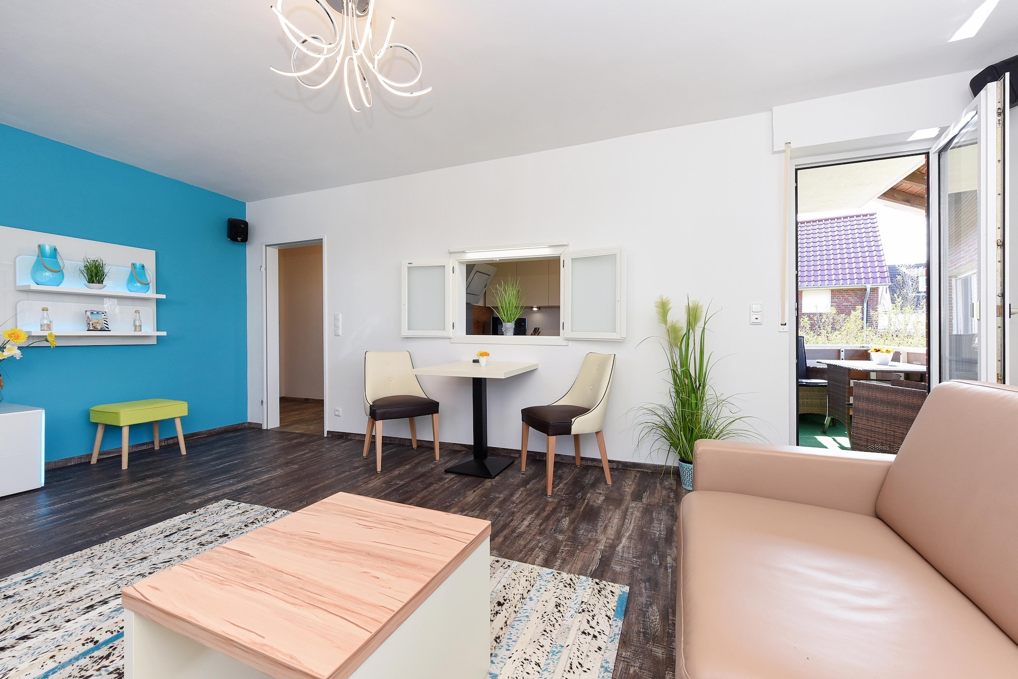 Haus zur Möwe 2-Woonkamer