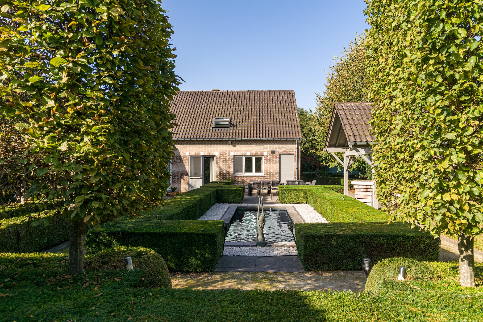 Hof van Kalenberg-Tuinen zomer