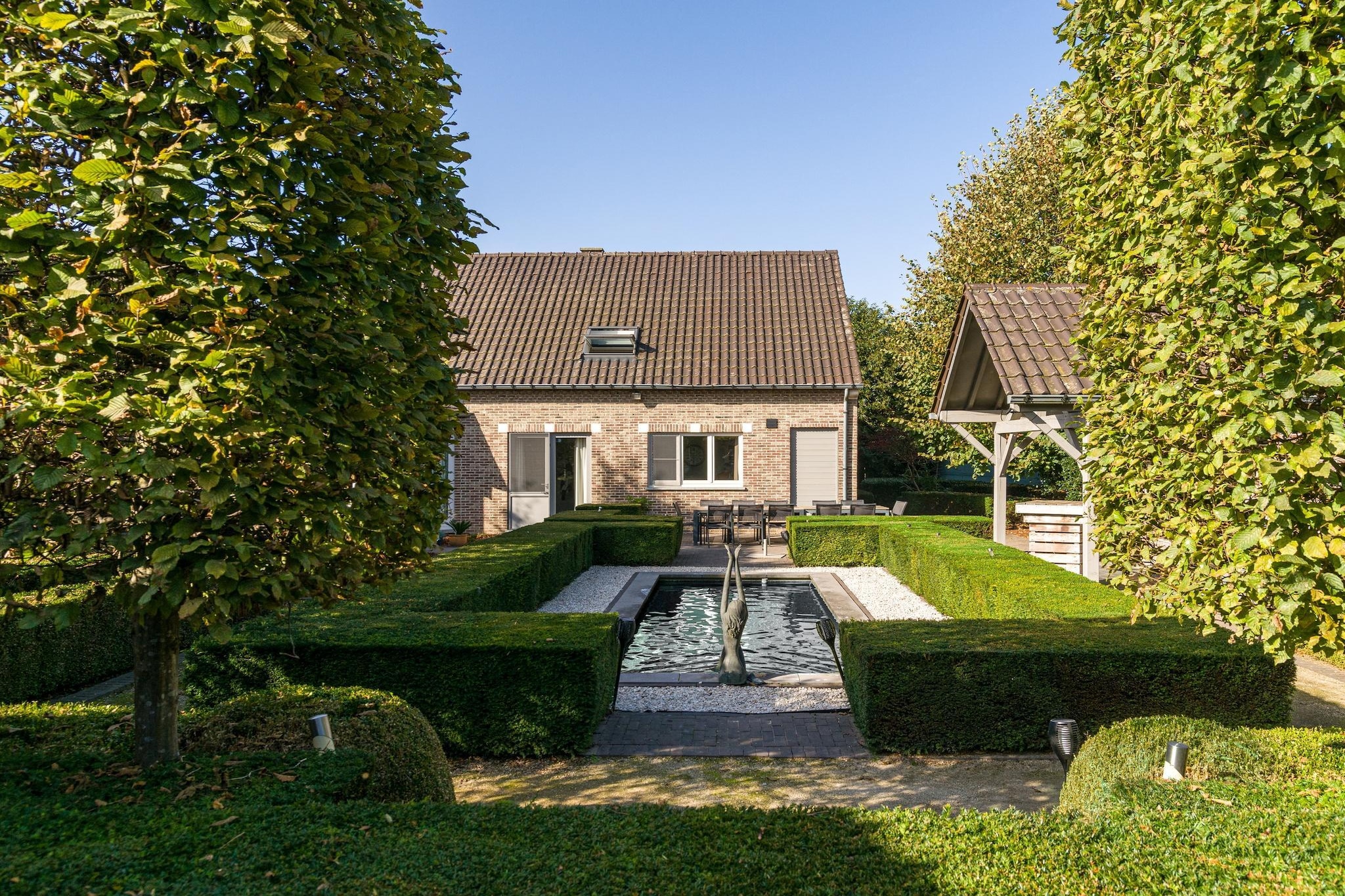 Hof van Kalenberg-Tuinen zomer