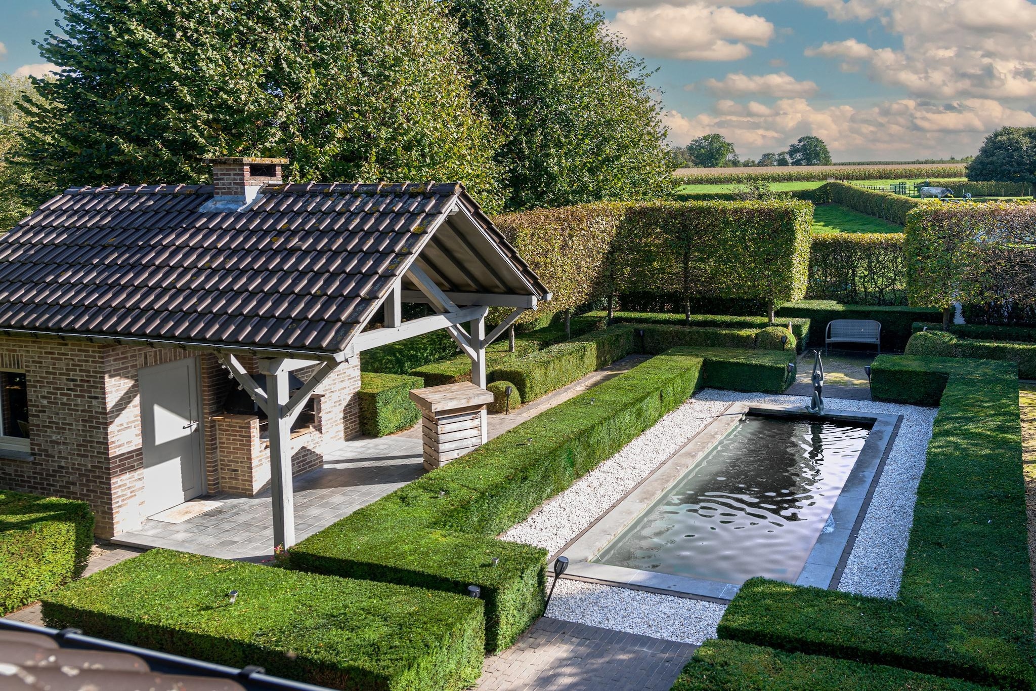 Hof van Kalenberg-Tuinen zomer