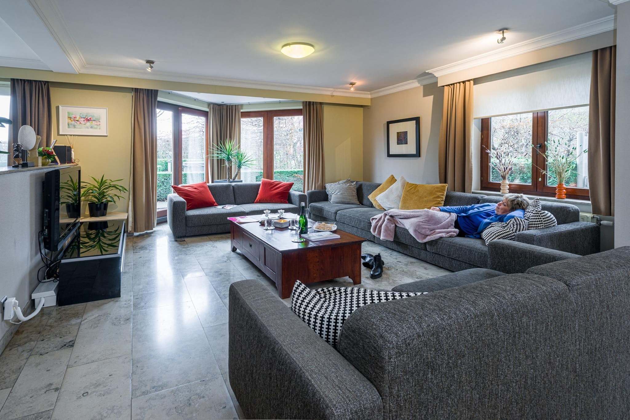 Hof van Kalenberg-Woonkamer