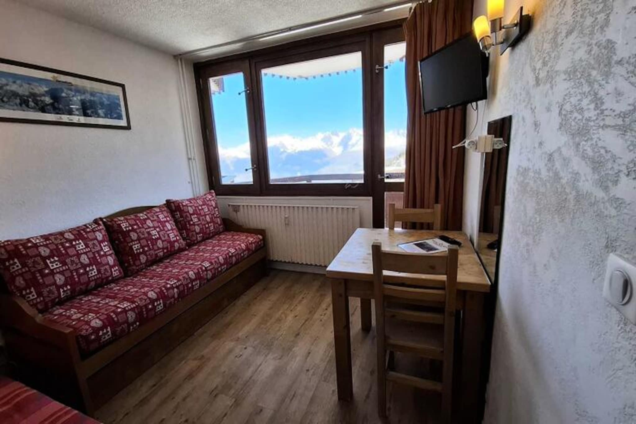 Apartment in Plagne with Mont Blanc View