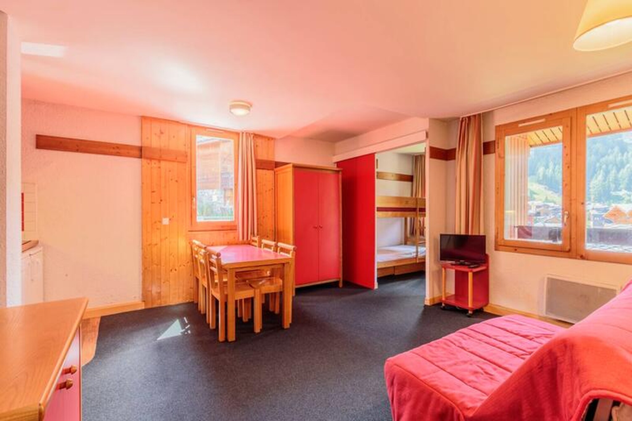 Apartment in Plagne with Mountain View